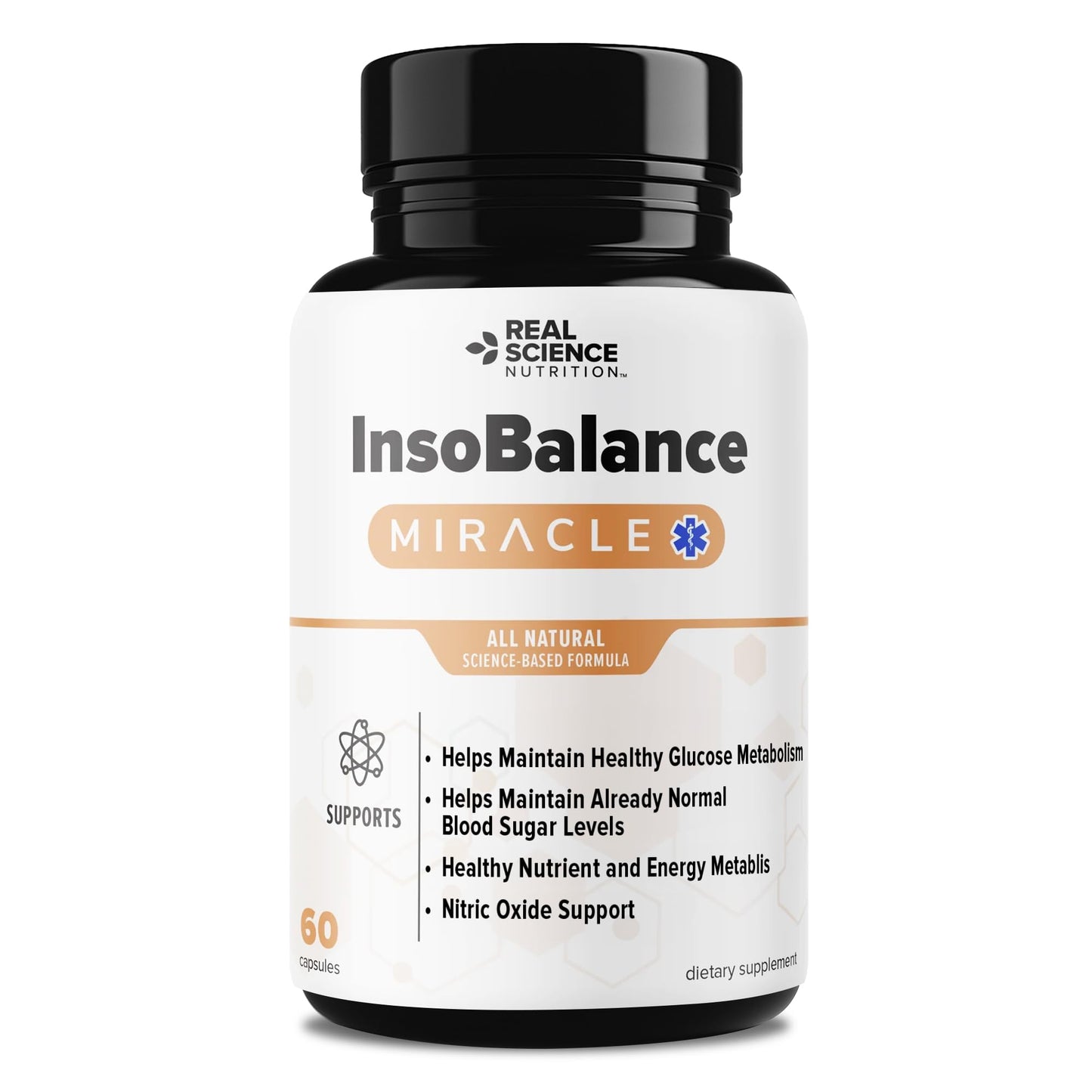 Real Science Nutrition InsoBalance Miracle Capsules, 60 Count