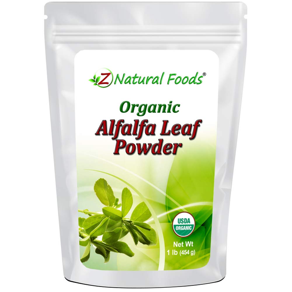 Z Natural Foods Organic Alfalfa Leaf Powder 16 oz