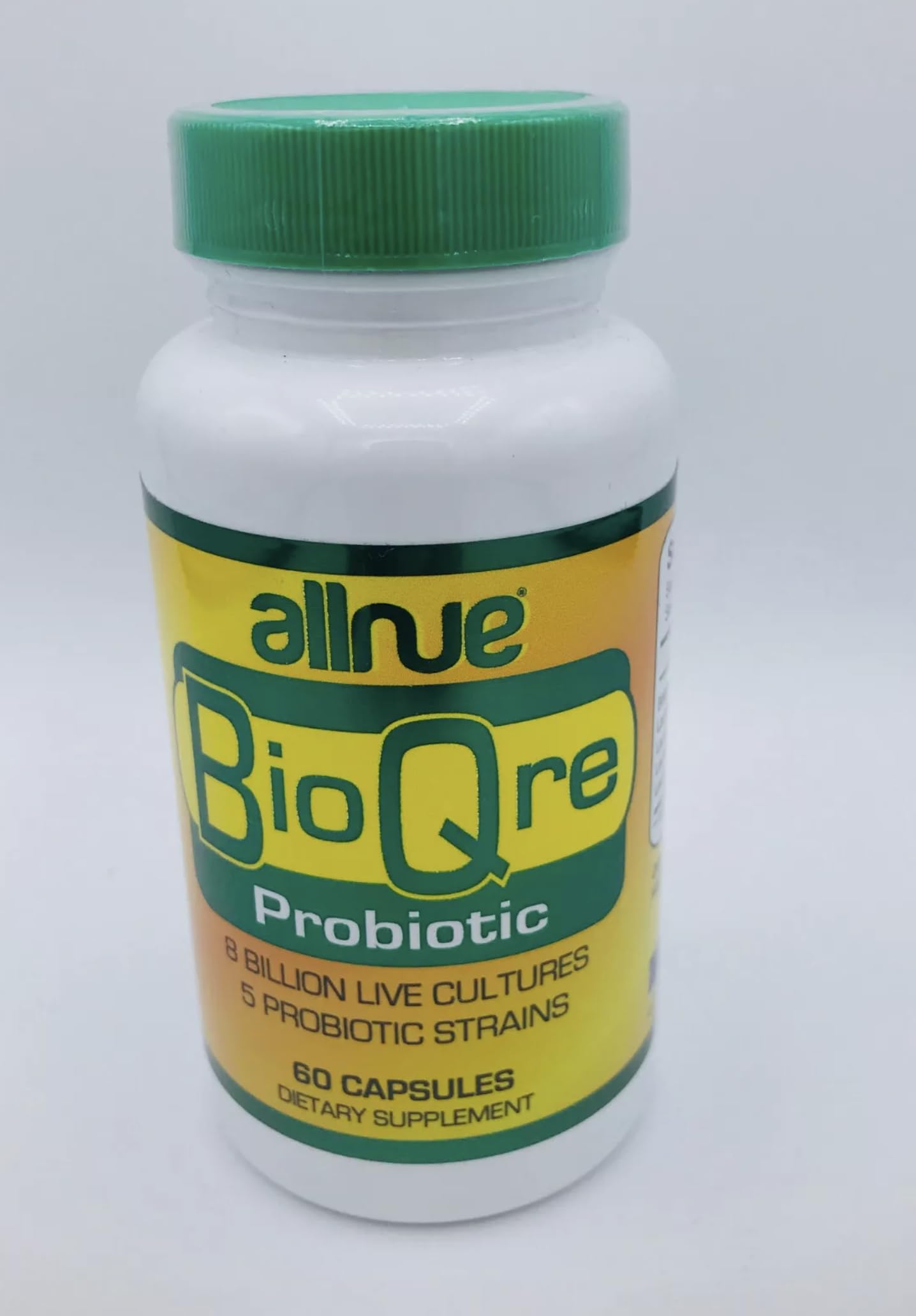Generic BioQre Probiotic Bacticontrol Support Bacterium Cure Bacticure Control 60 Capsules