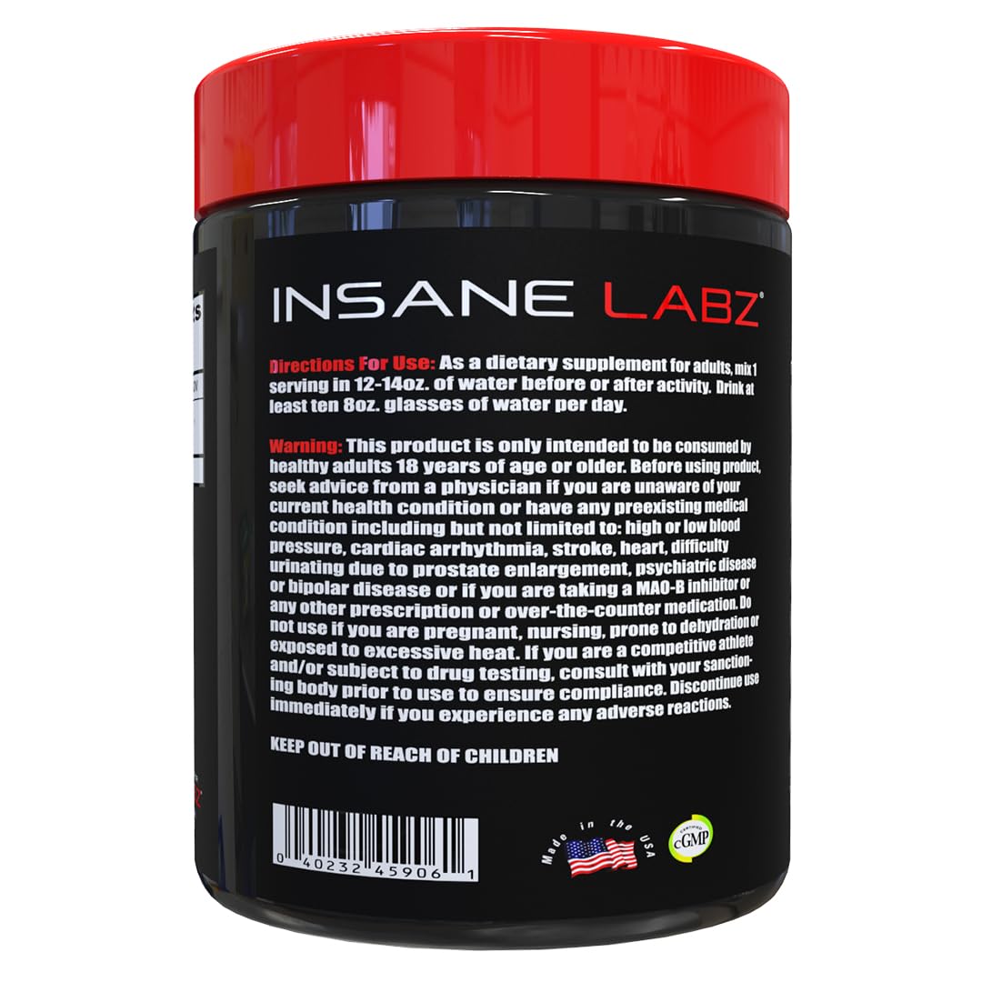 Insane Labz Glutamine Powder, 60 Servings