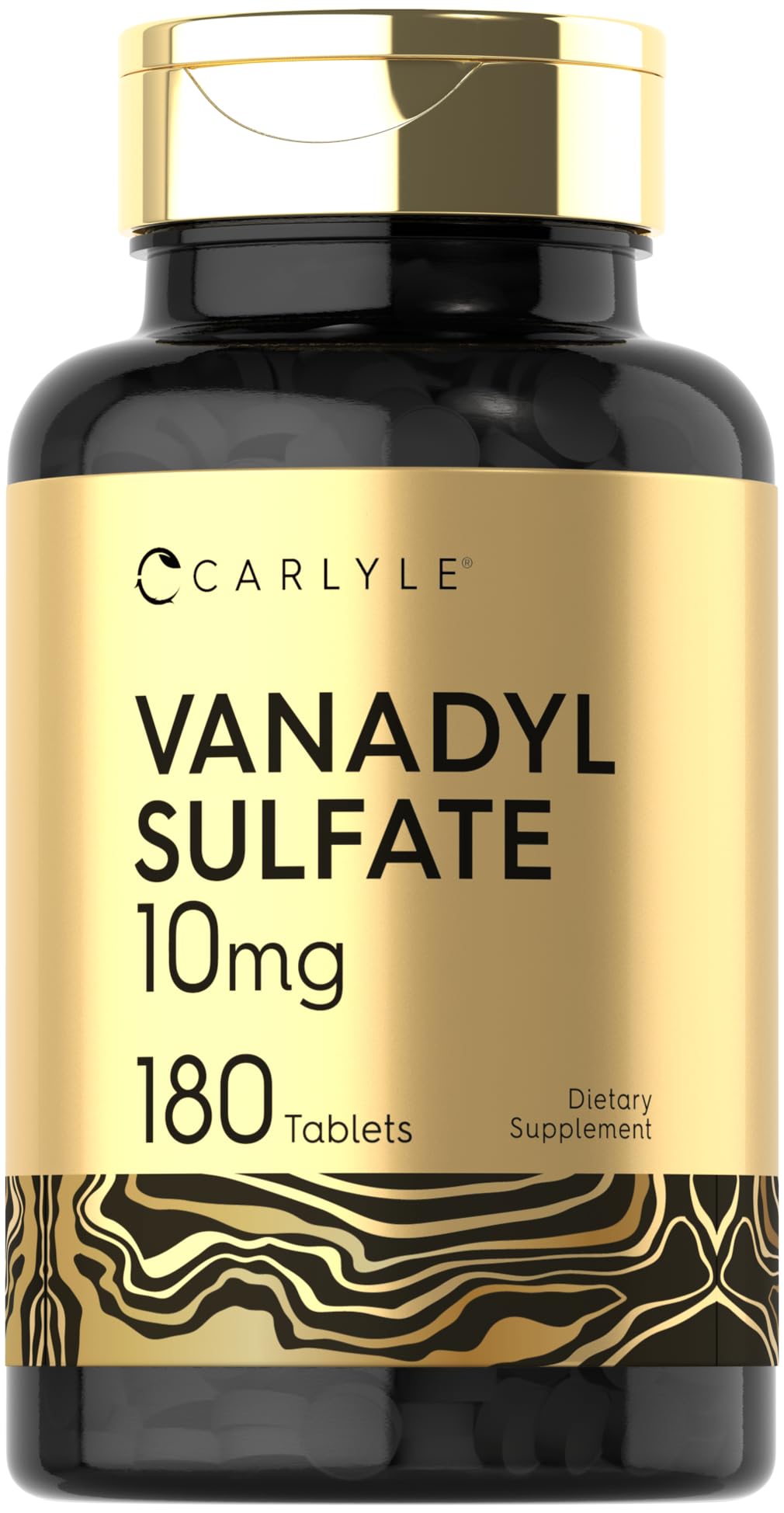 Carlyle Vanadyl Sulfate 10mg Tablets, 180 Count