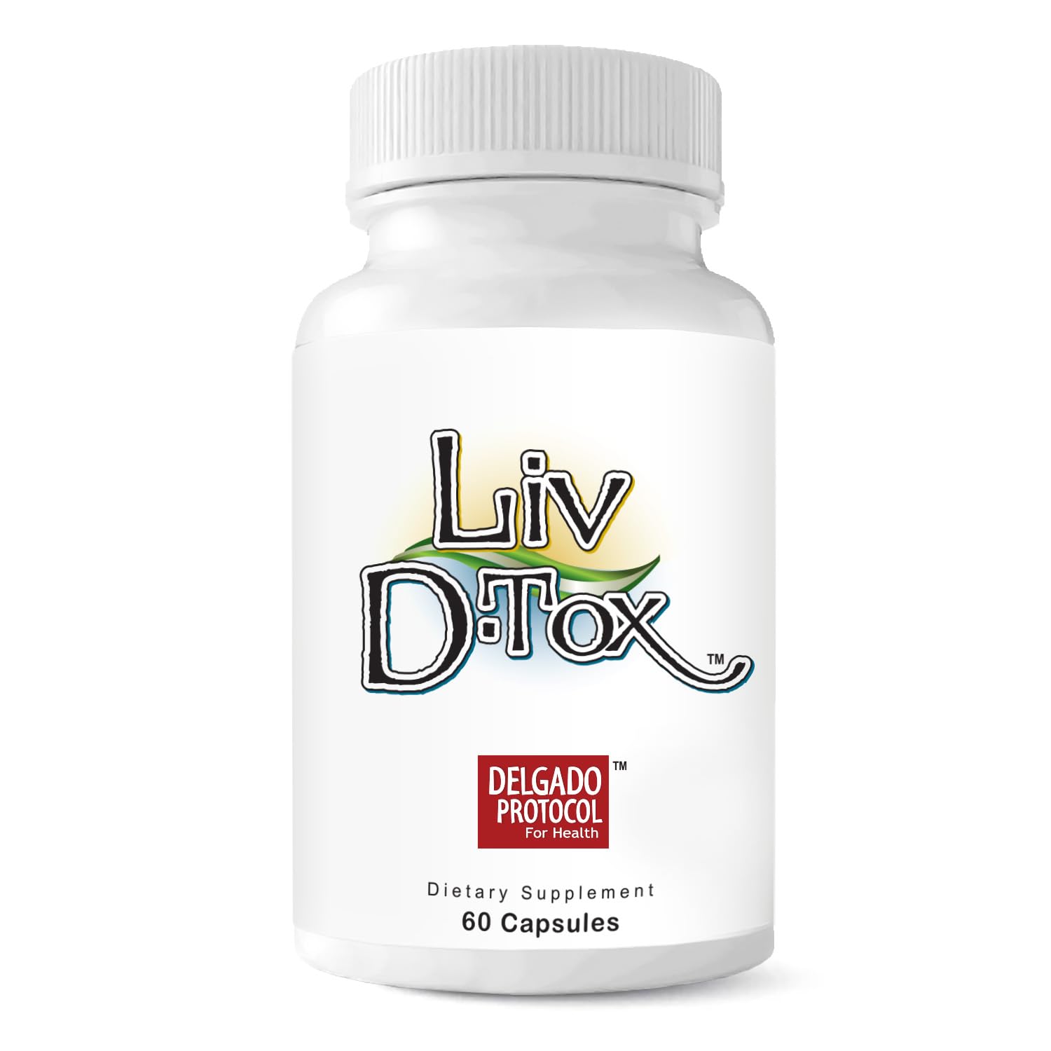The Delgado Protocol for Health Liv D-Tox Capsules, 60 Count