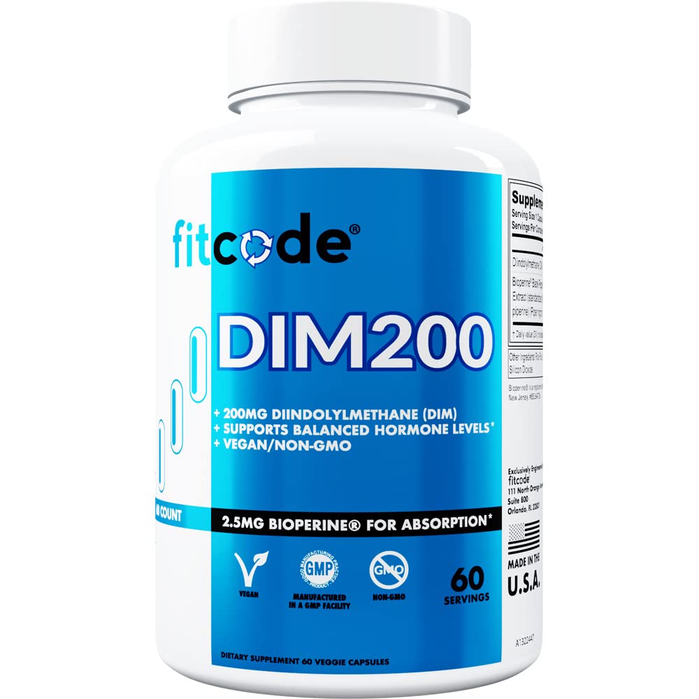 fitcode Diindolylmethane DIM Supplement 60 Capsules