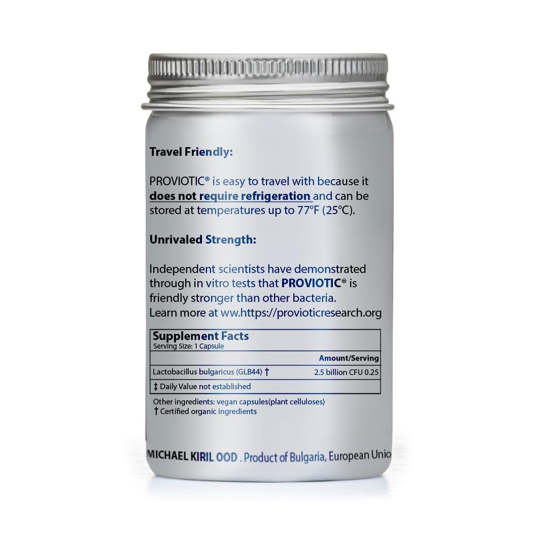 PROVIOTIC Lactobacillus Vegan Probiotic Supplement Capsule 150