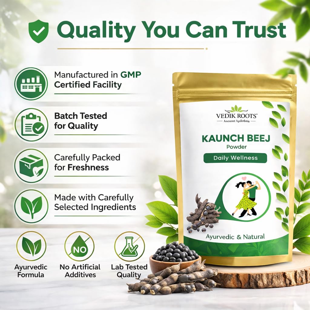 VEDIKROOTS Kaunch Beej Powder 3.52