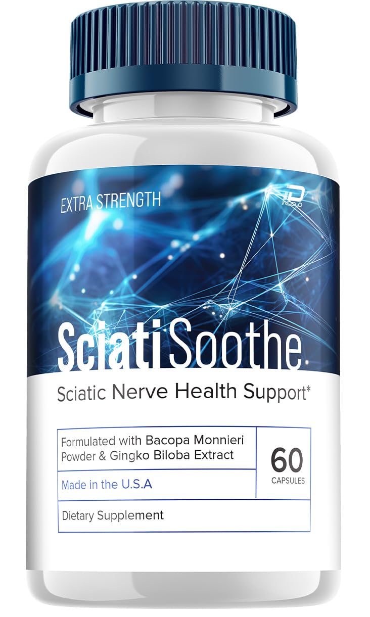 Indelo SciatiSoothe Brain Supplement Capsule 60 Count