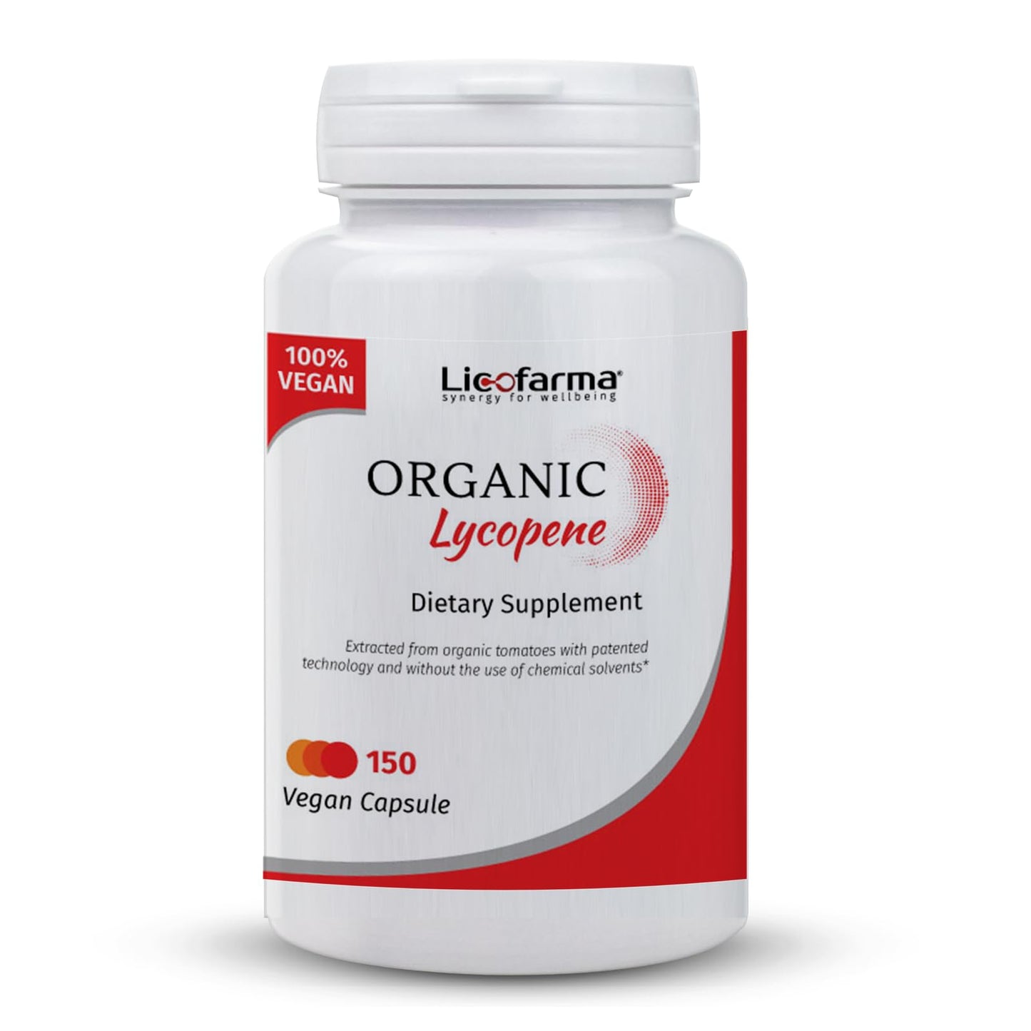 Licofarma Organic Lycopene Capsule Pack, 150 Capsules