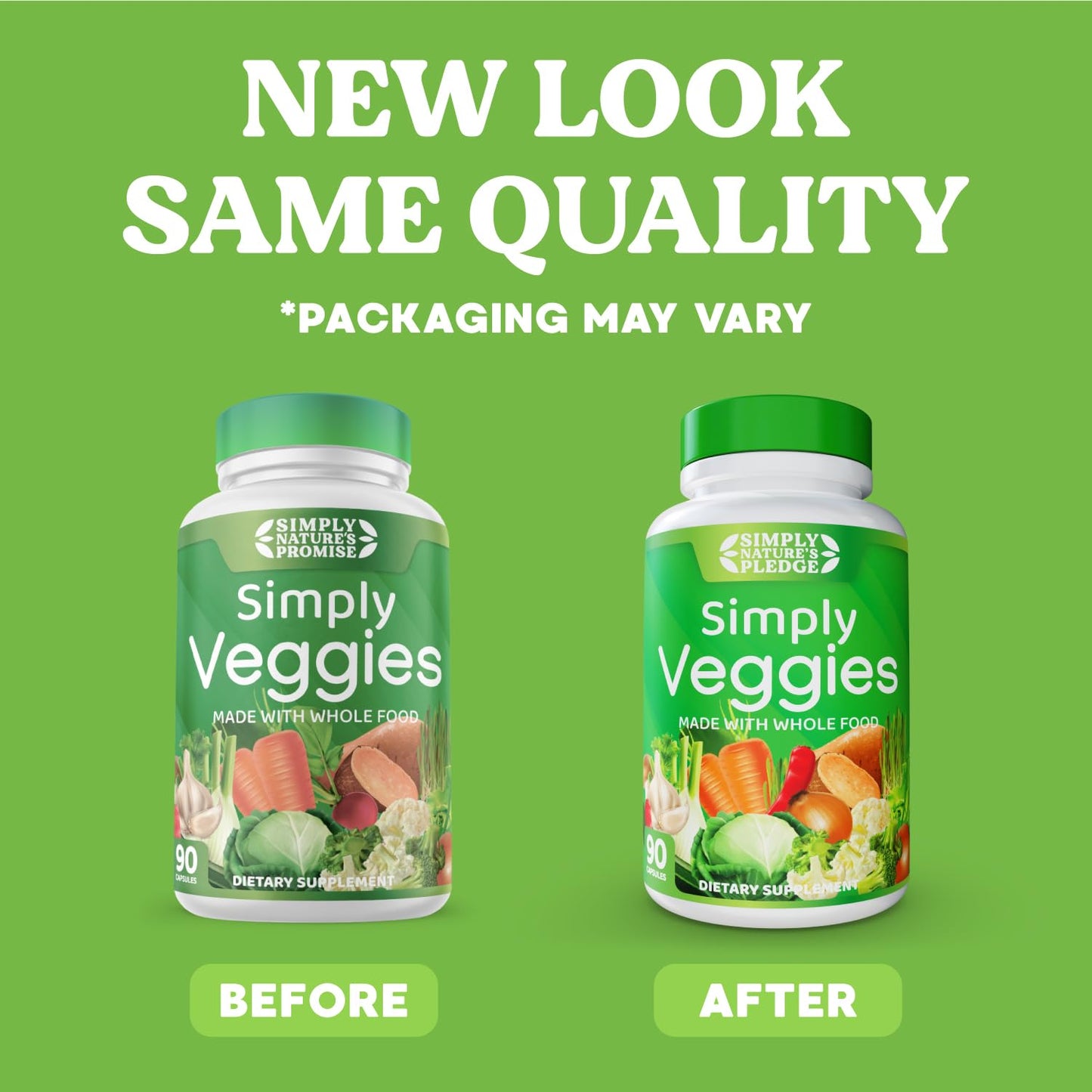 Simply Nature's Pledge Aloe Vera Herbal Supplements 270 Capsules
