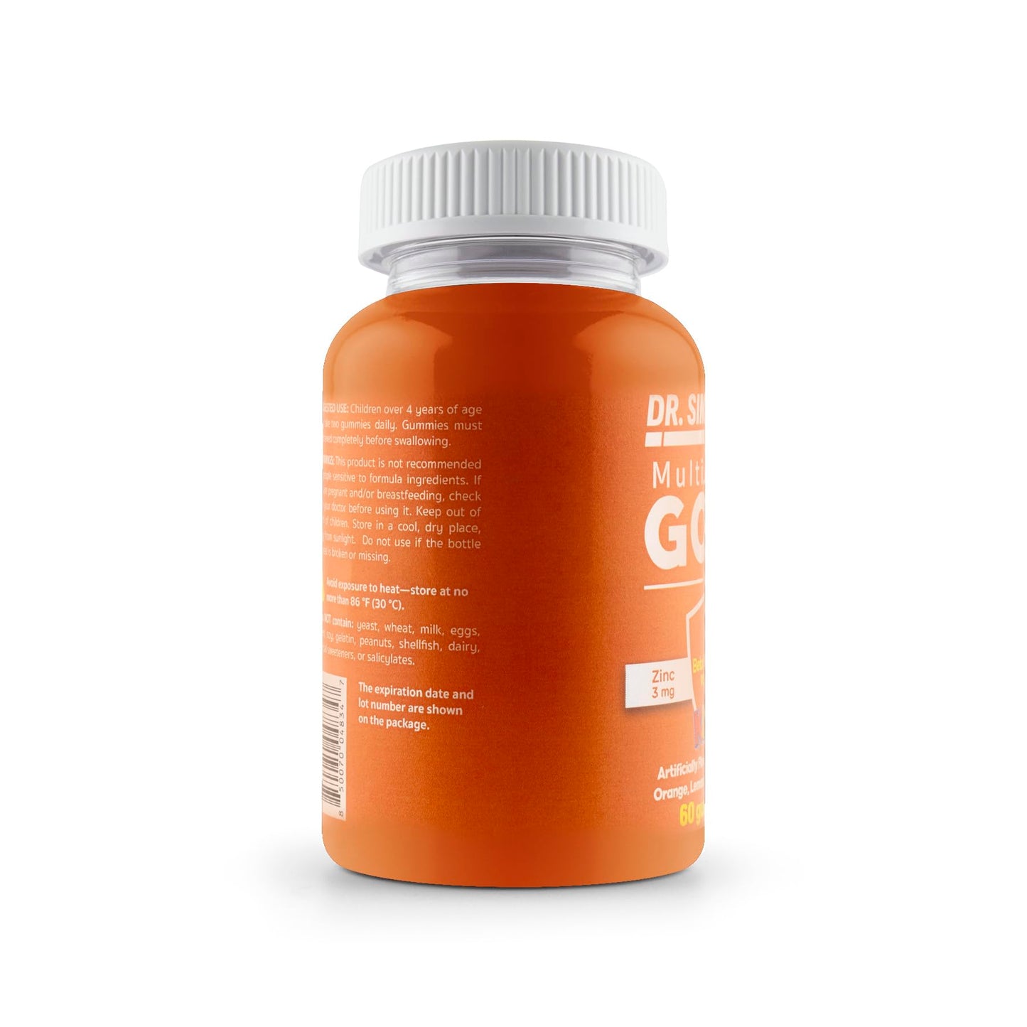 MULTI GOMI Kids Zinc + Beta-Glucan + Vitamin C Gummies – Immune Support for Kids 4+, 60 Gummies