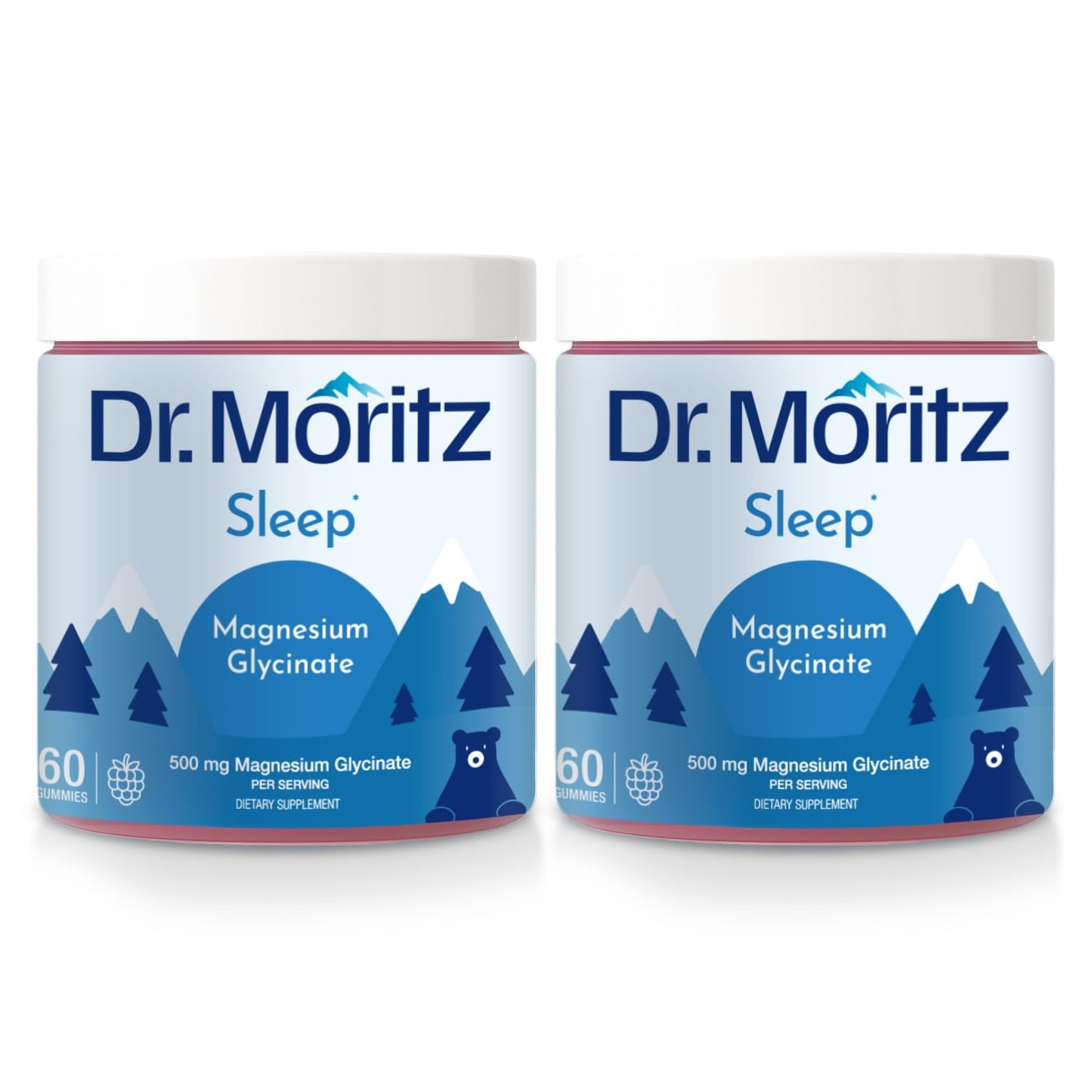 DR. MORITZ Magnesium Glycinate Gummies 120 Count