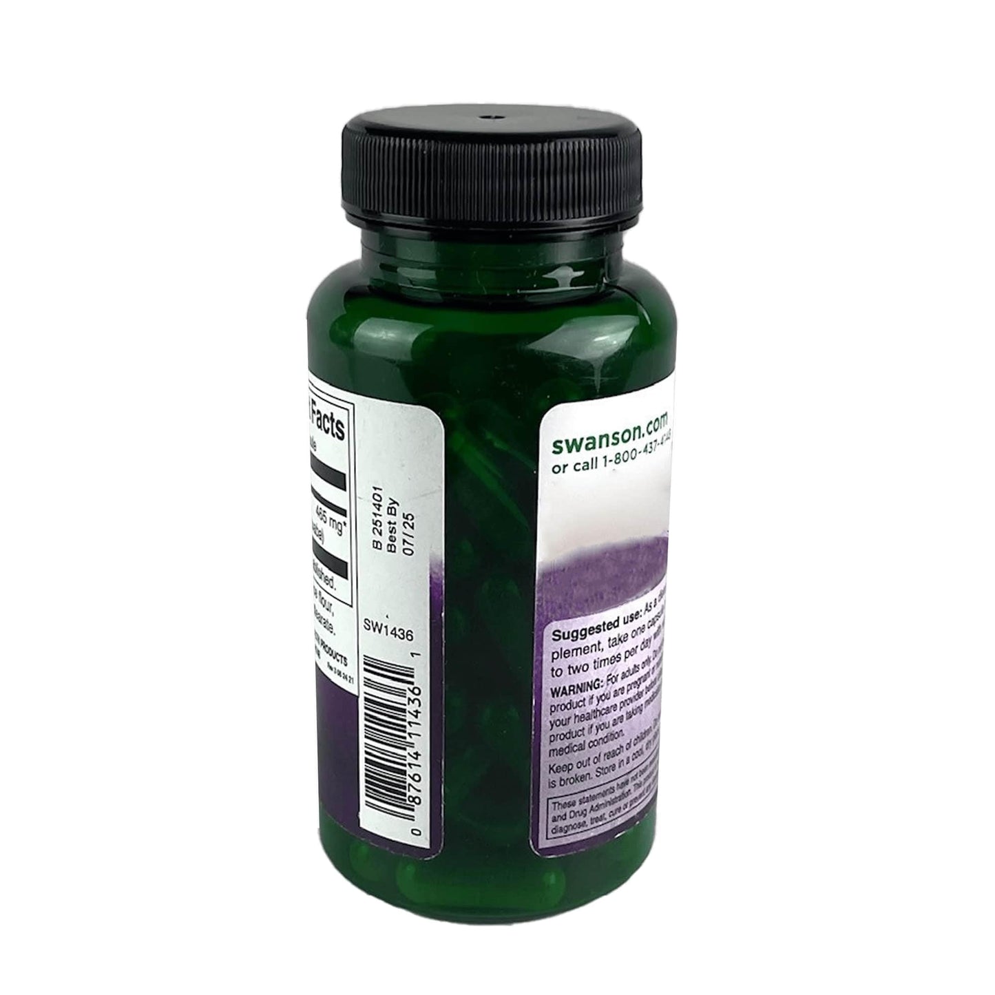 Swanson Catuaba Bark Capsules 60 Count