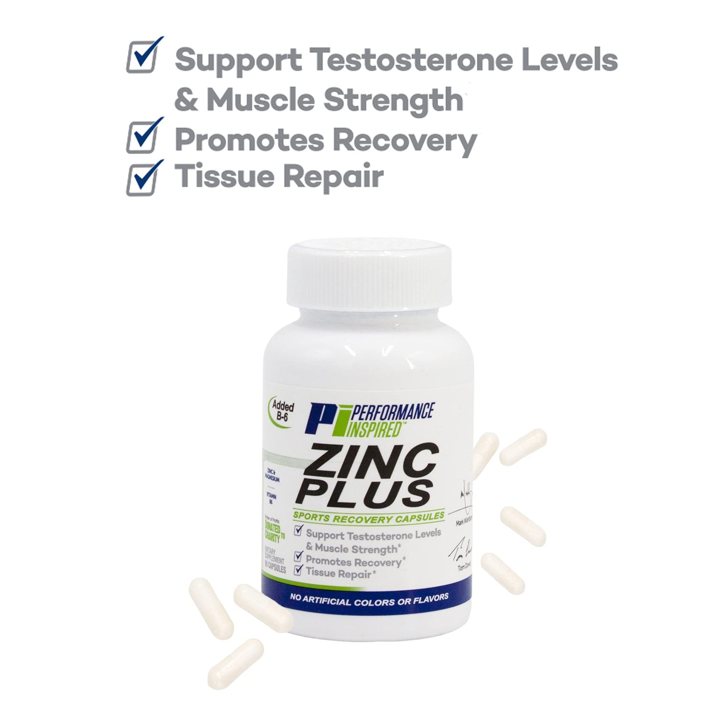 Performance Inspired Zinc+ Capsules, 90 Count