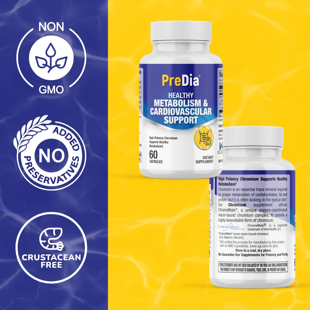 PREDIA PreDia Healthy Metabolism & Cardiovascular Support Health Capsule 1 Count
