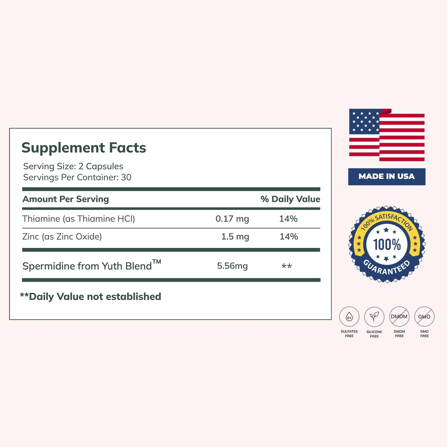 ULTIMATE CELL RENEWAL NOVA Nova Ultimate Cell Renewal/Spermidine Supplements Capsule 60 Count