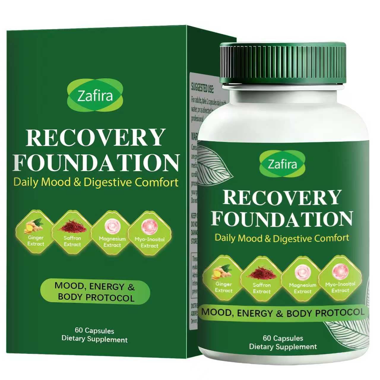 Boreome Zafira Recovery Foundation Capsules 60 Count