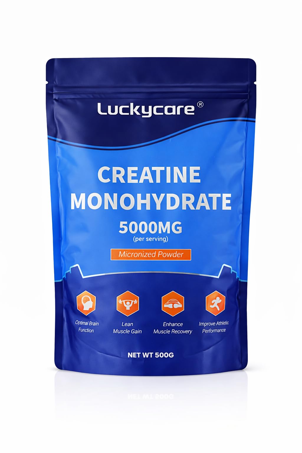 Luckycare Creatine Monohydrate Powder 1.15 Pound