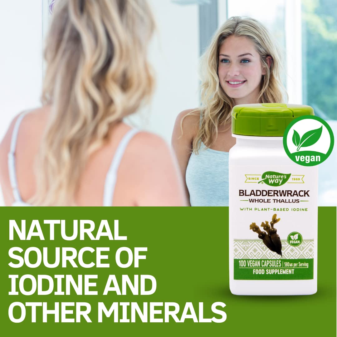 Nature's Way Bladderwrack Capsules 100 Count