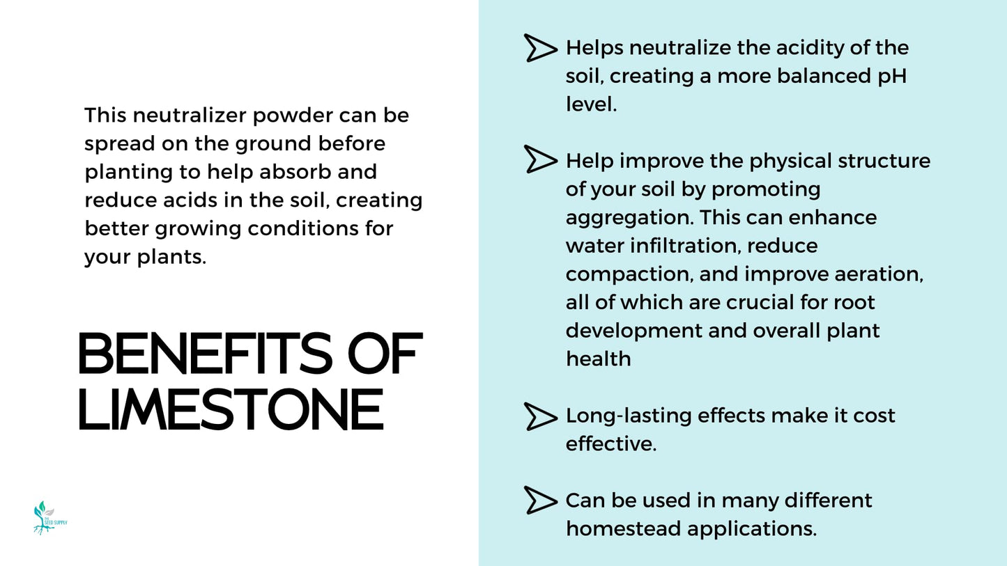 The Seed Supply Calcium Carbonate Limestone Powder 32