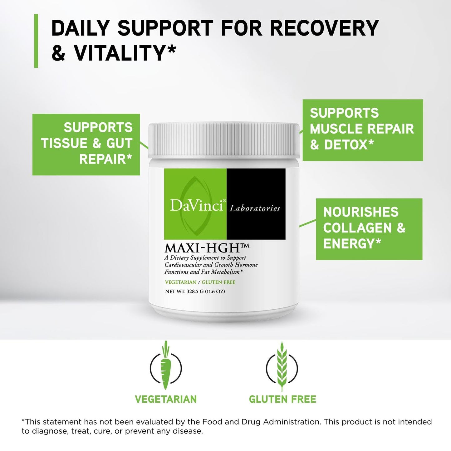 DAVINCI Maxi-HGH Powder 11.6 Ounce