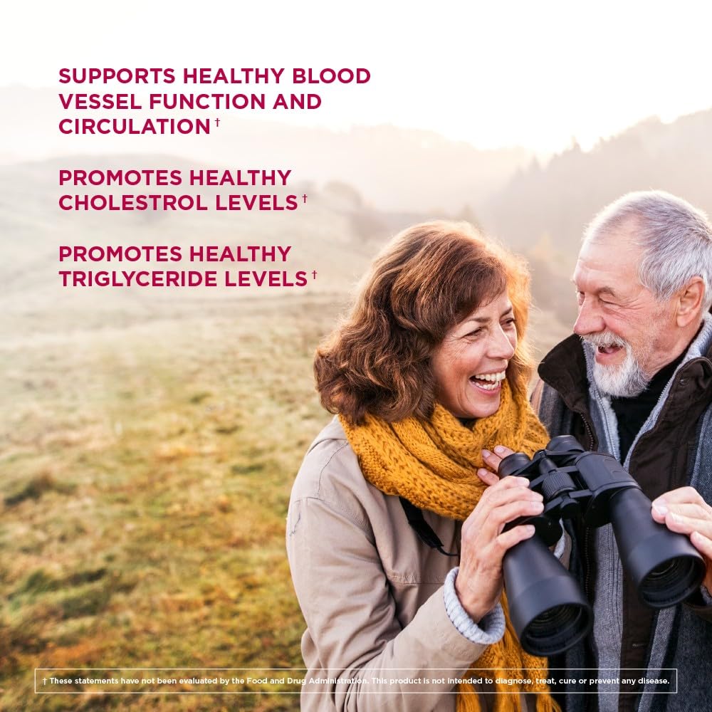 Wiley's Finest Wild Alaskan Fish Oil Cholesterol Support - Heart Health Supplement for Men and Women - 560mg Omega-3s Softgels 120 Count