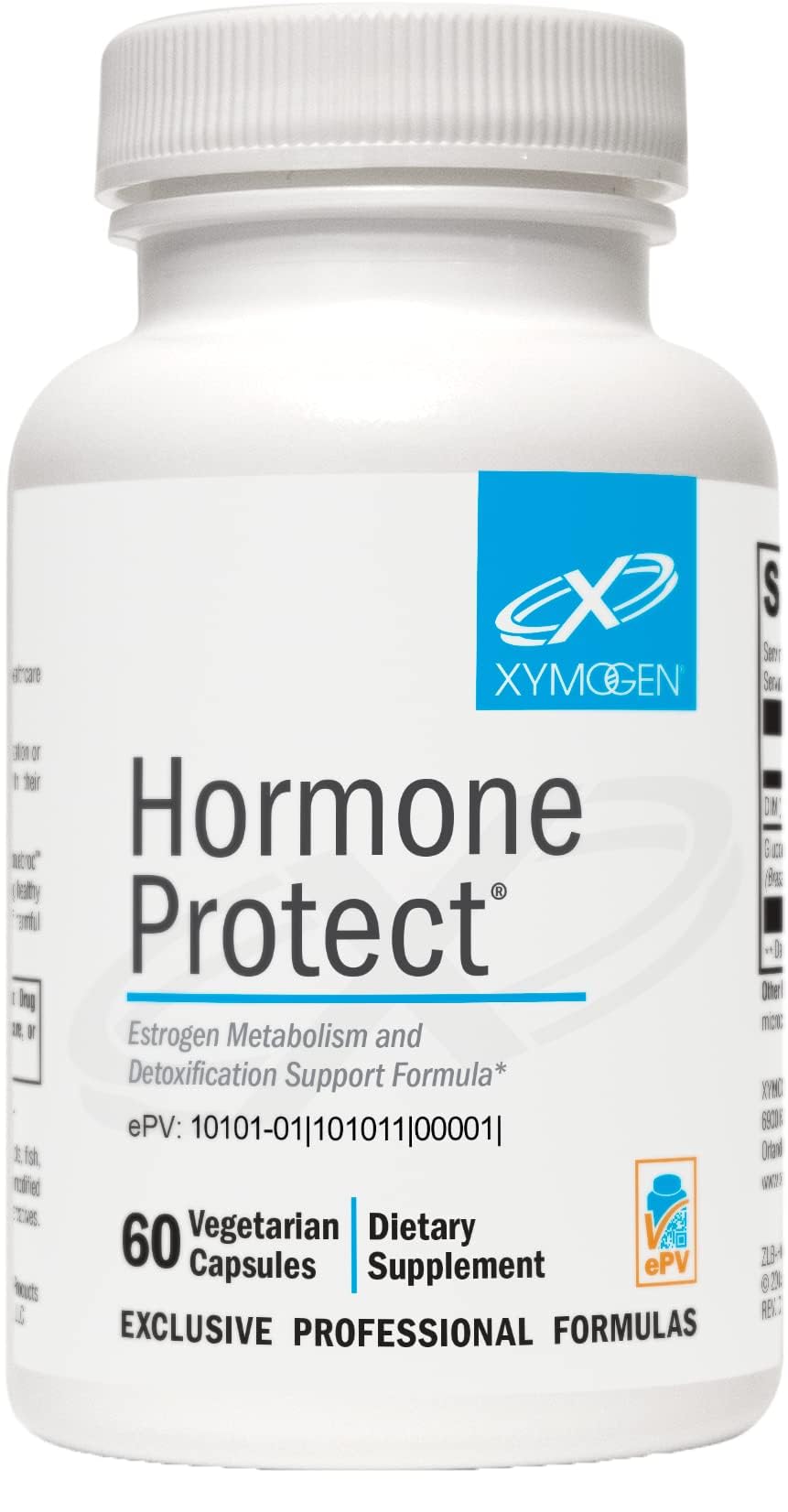 XYMOGEN Hormone Protect Estrogen Metabolism Support DIM & Broccoli, Kale, and Kolrabi Extract Capsule 60 Count