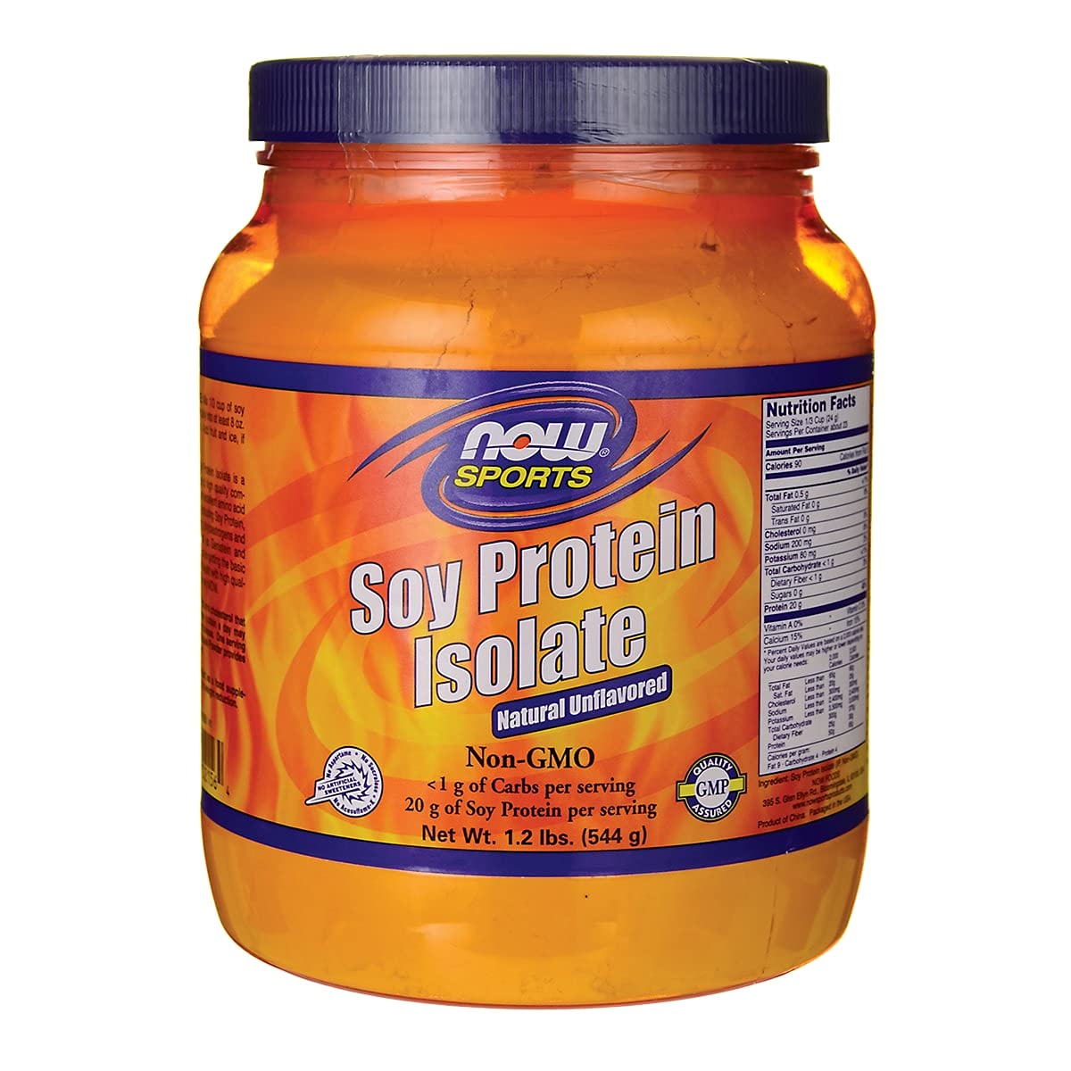 NOW Foods Soy Protein Isolate Powder 19.2 oz