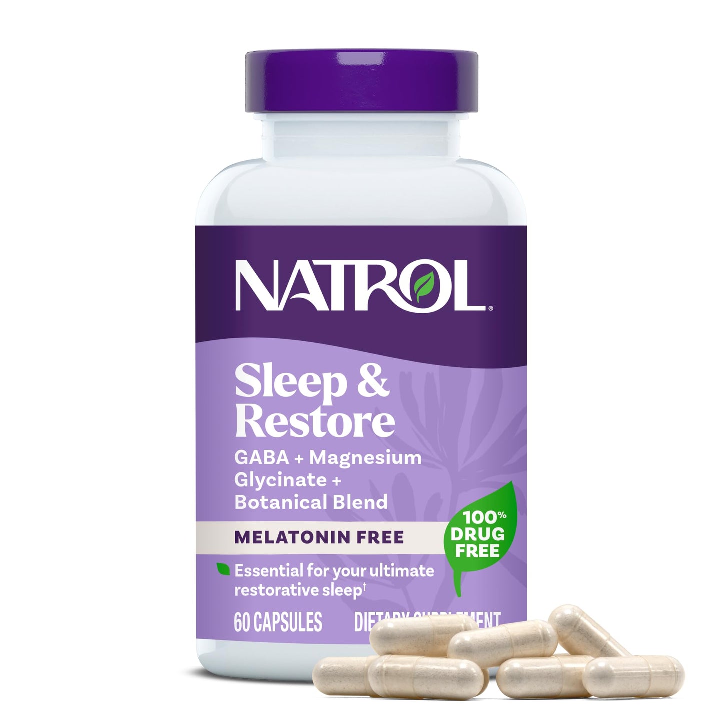 Natrol Sleep & Restore Capsules, 60 Count
