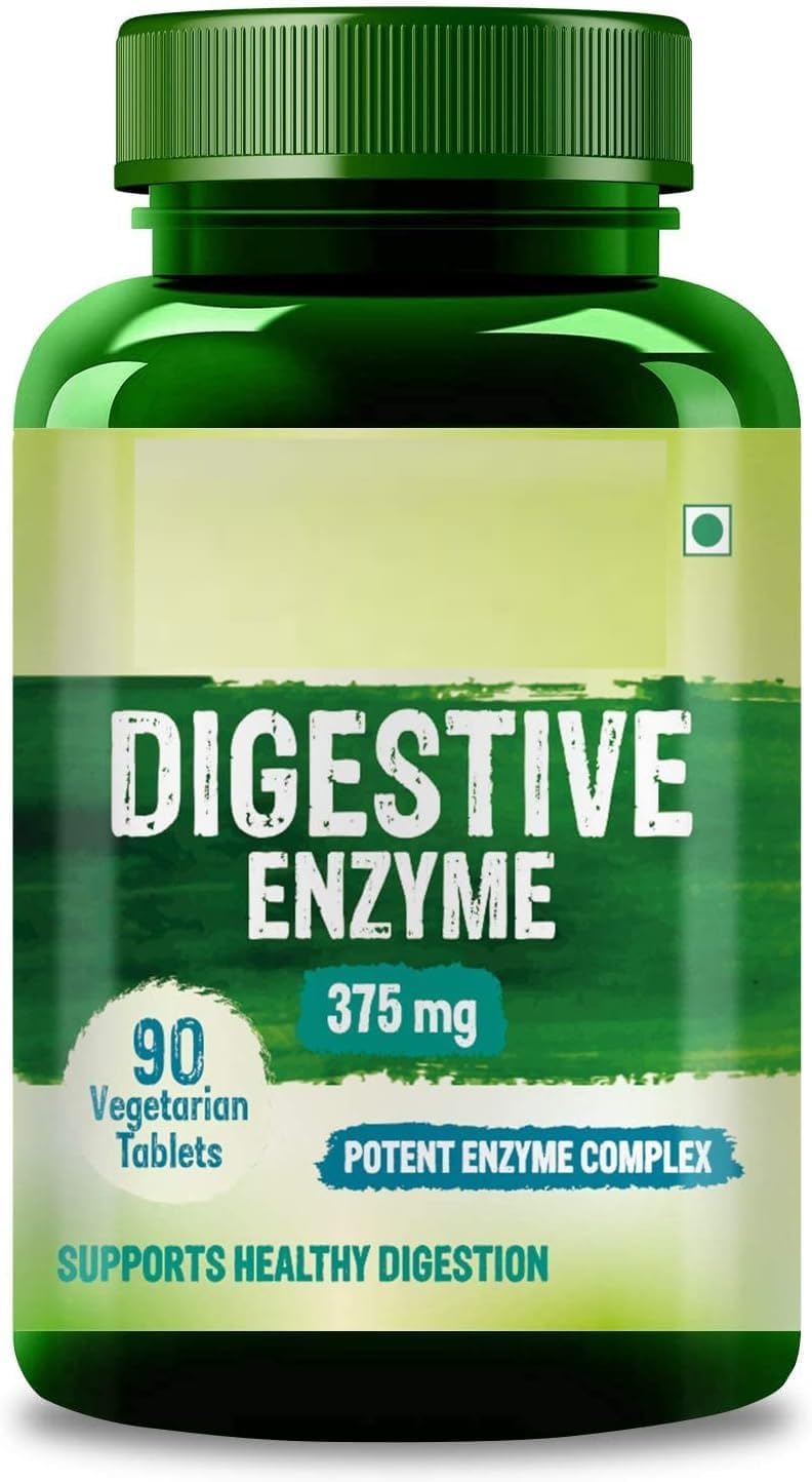 Generic Digestive Enzyme with Bromelain & Papain Supplement, 90 Tablets