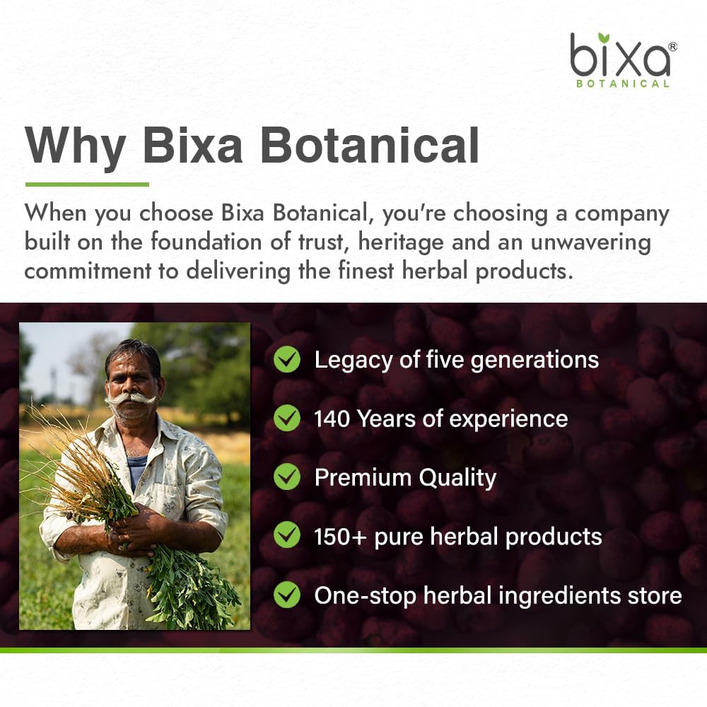 bixa BOTANICAL Boswellia Serrata Extract 65% Boswellic Acid Capsules 60 Count