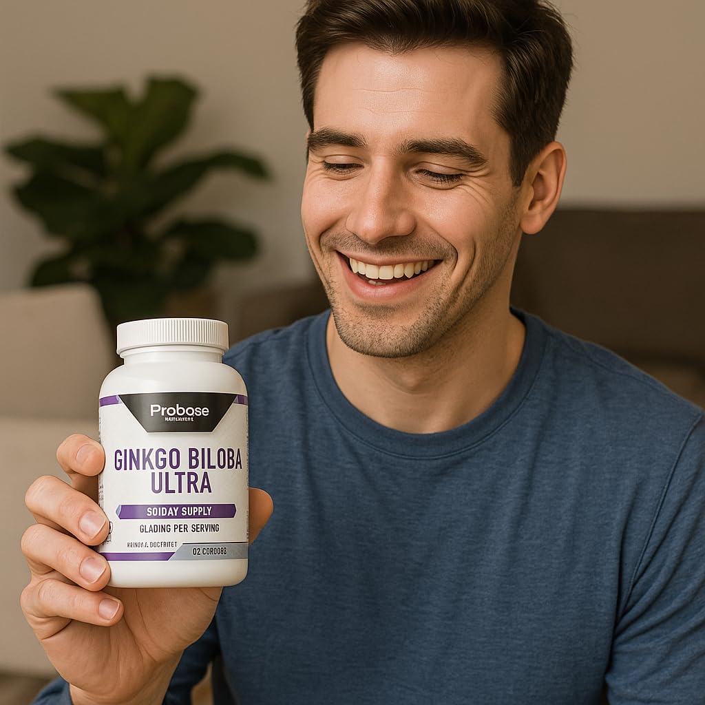Probase Nutrition Ginkgo Biloba Ultra Capsules 60 Count