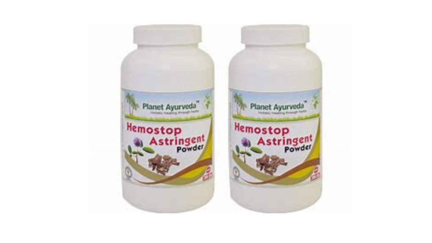 Planet Ayurveda Hemostop Astringent Powder, 0.04 Ounce
