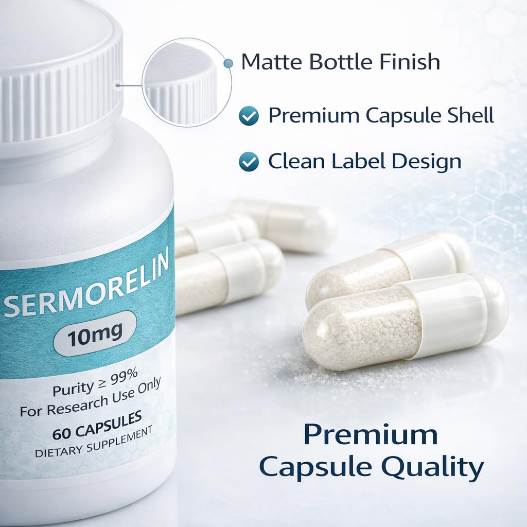 FSSGXX Sermorelin Research Peptide Capsule 60 Count