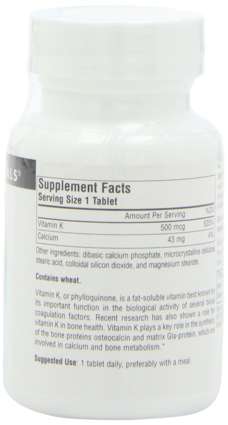 Source Naturals Vitamin K1 200 Tablets
