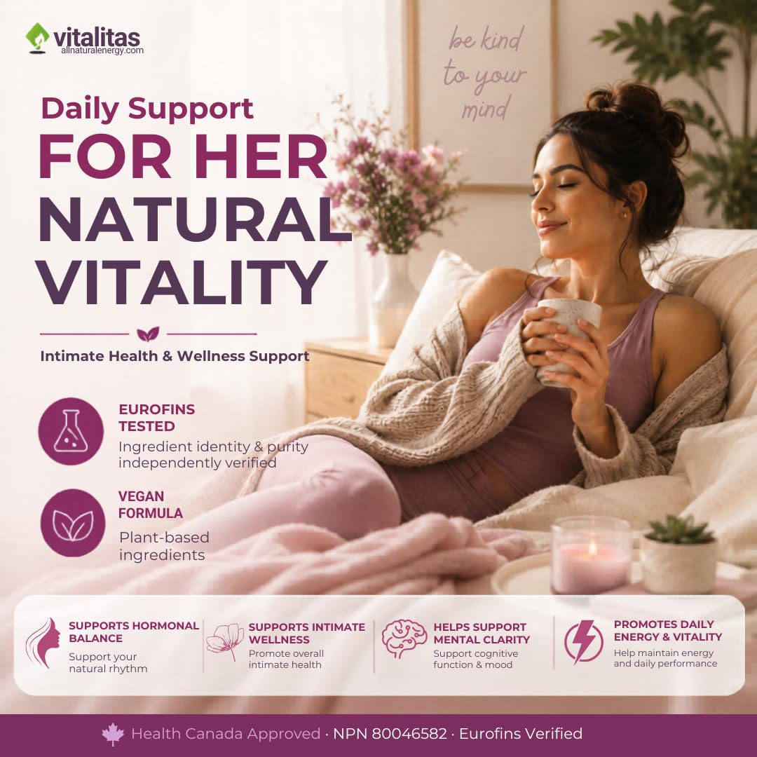 Vitalitas Horny Goat Weed for Women Capsule, 1 Capsule