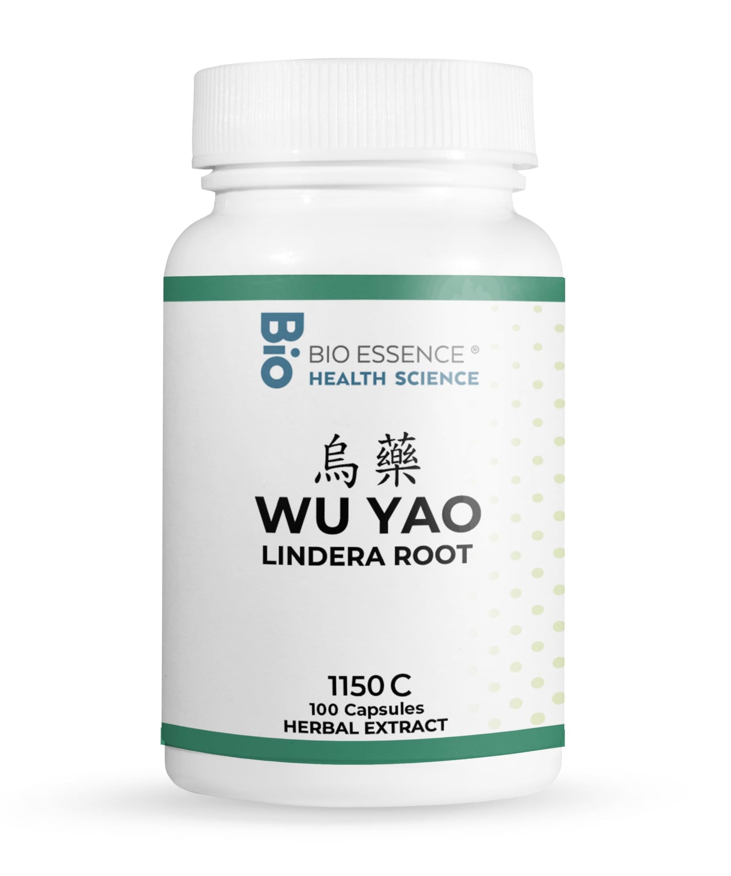 Bio Essence Health Science 1150C Wu Yao, Lindera Root 100 Capsules