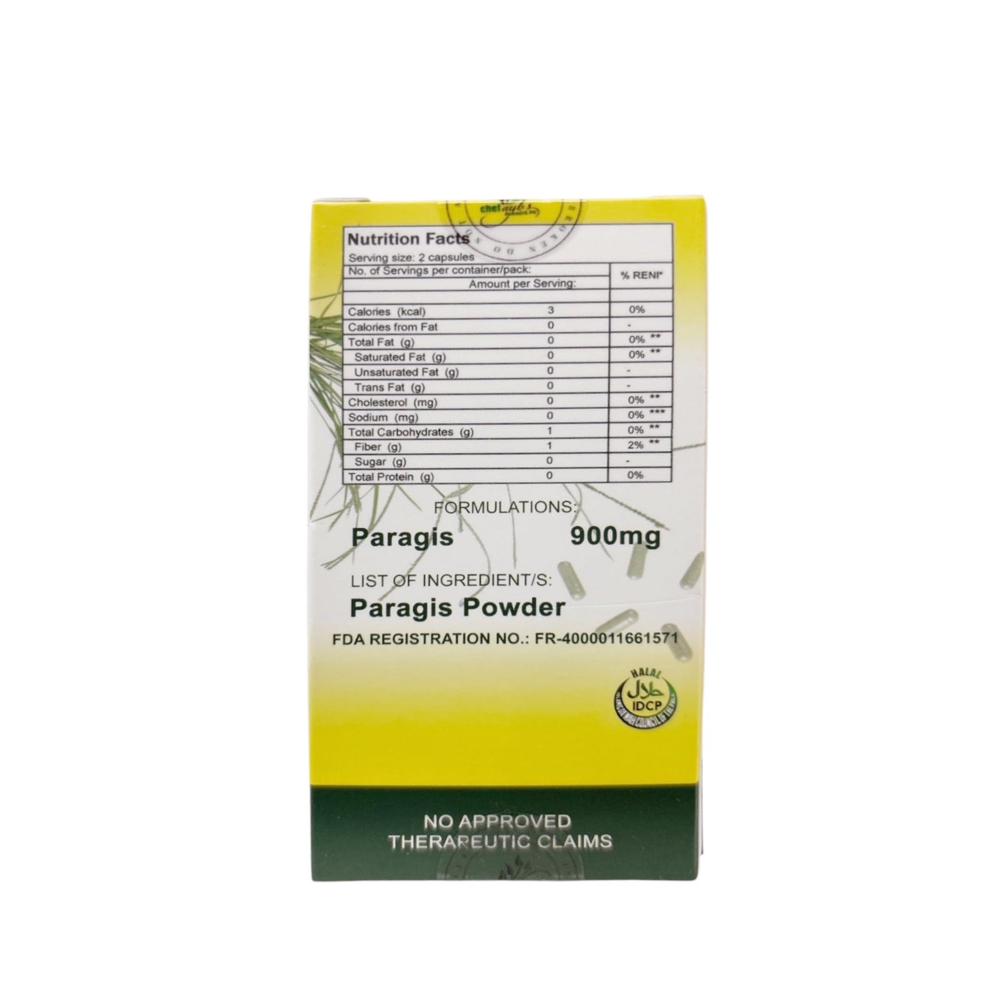 Generic Paragis Gold Capsules 60 Count