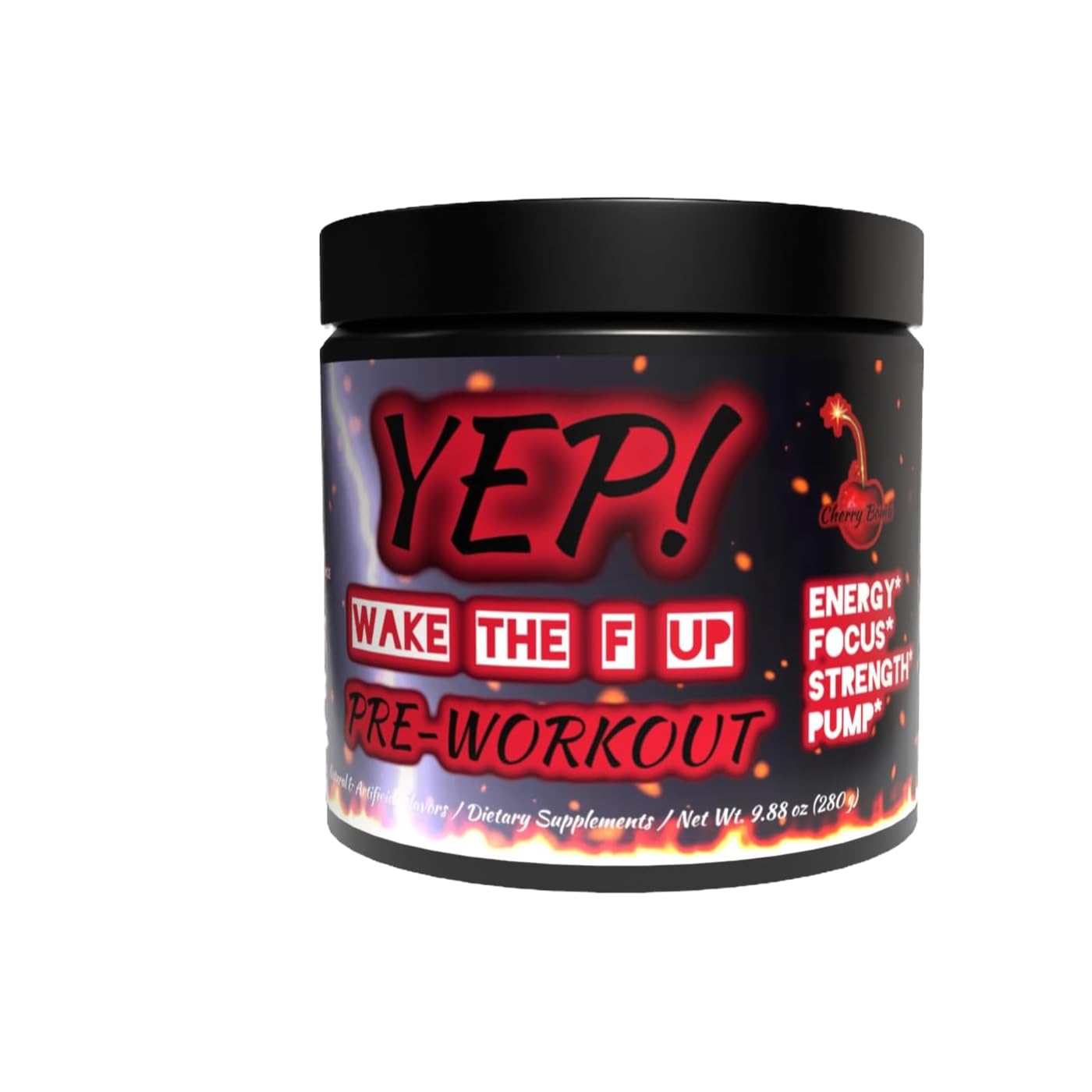Yep Strength Wake The Faith Up Advanced Pre Workout Powder, 9.88 Ounce
