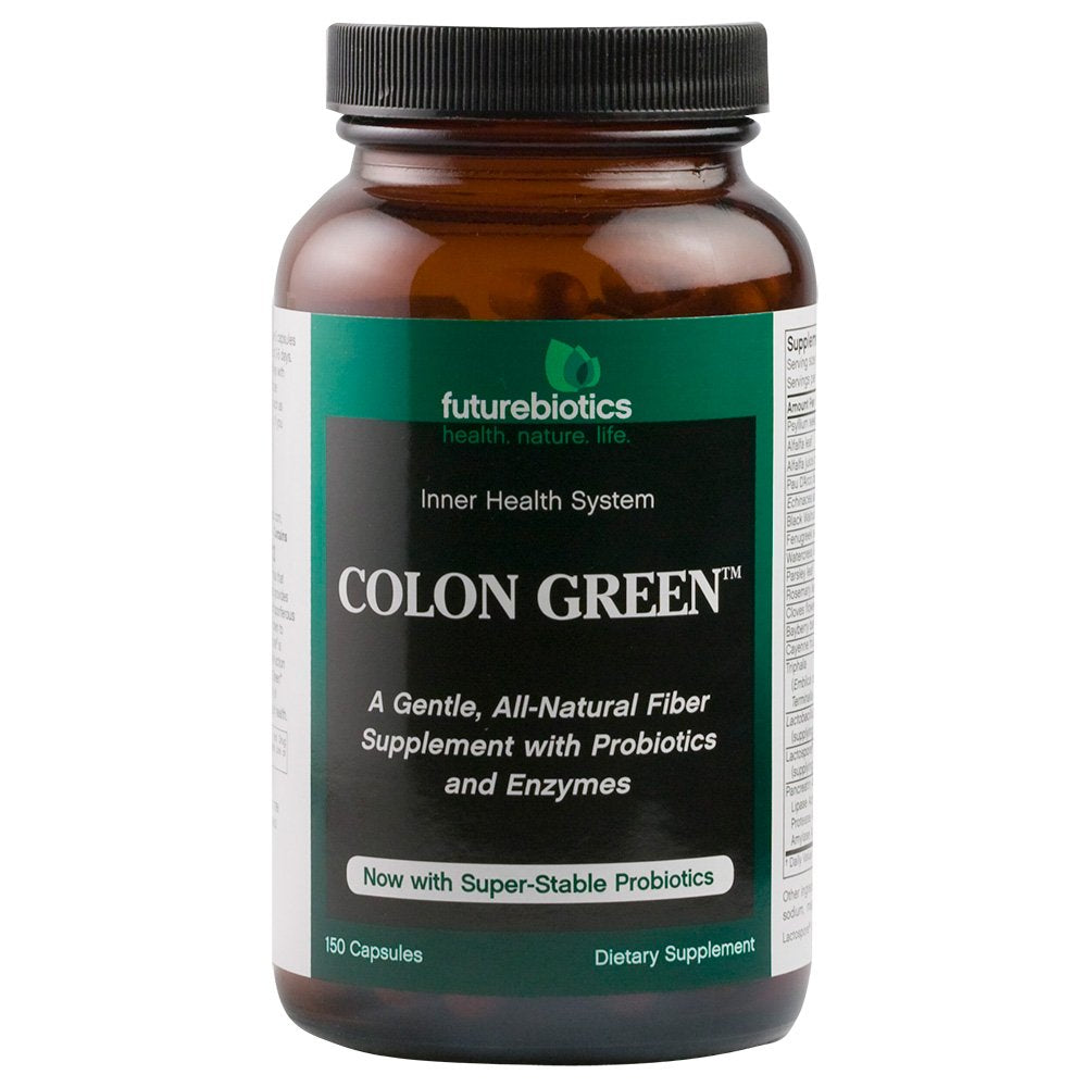 Futurebiotics Colon Green Fiber Supplement, 150 Capsules