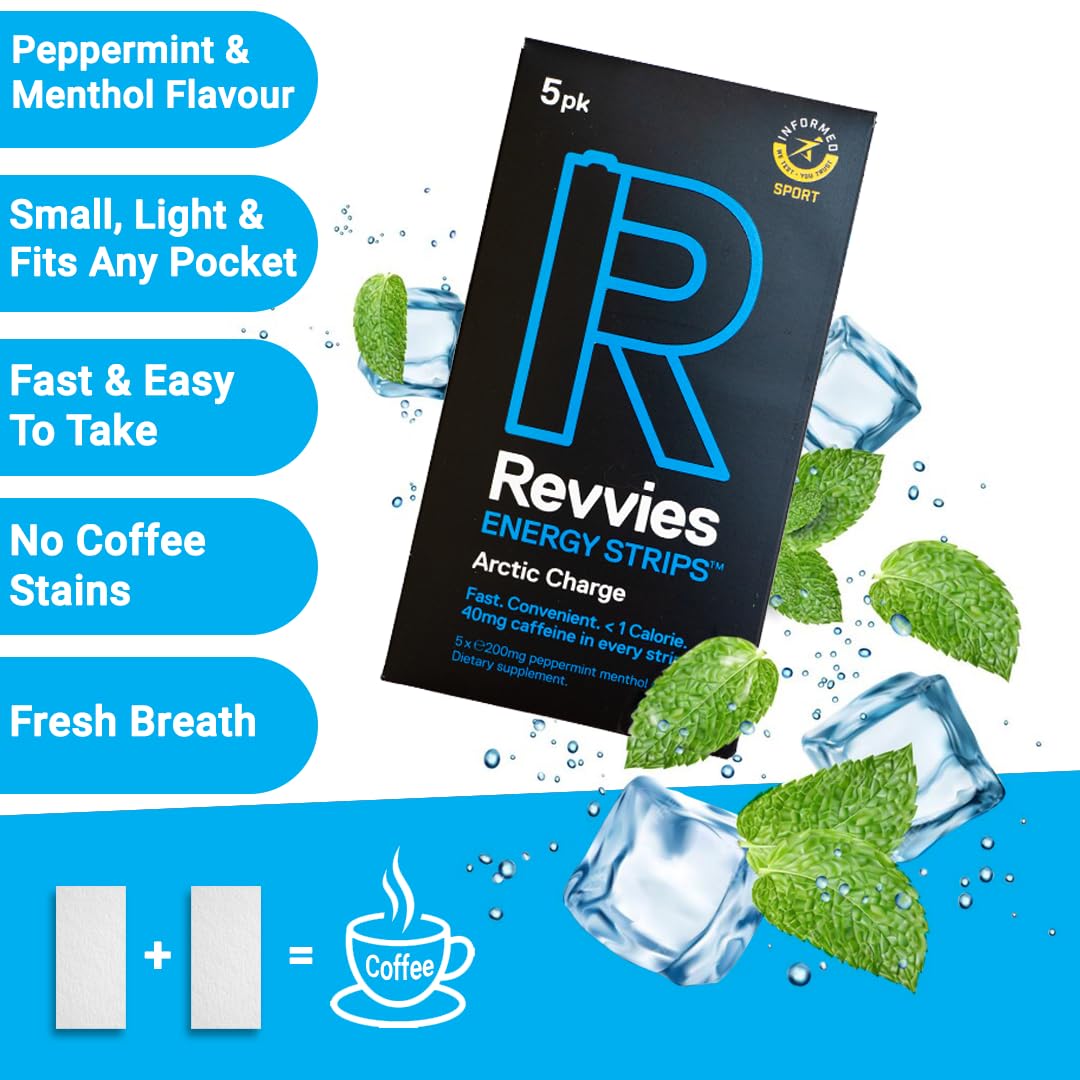 Revvies Energy Strips, 15 Strips