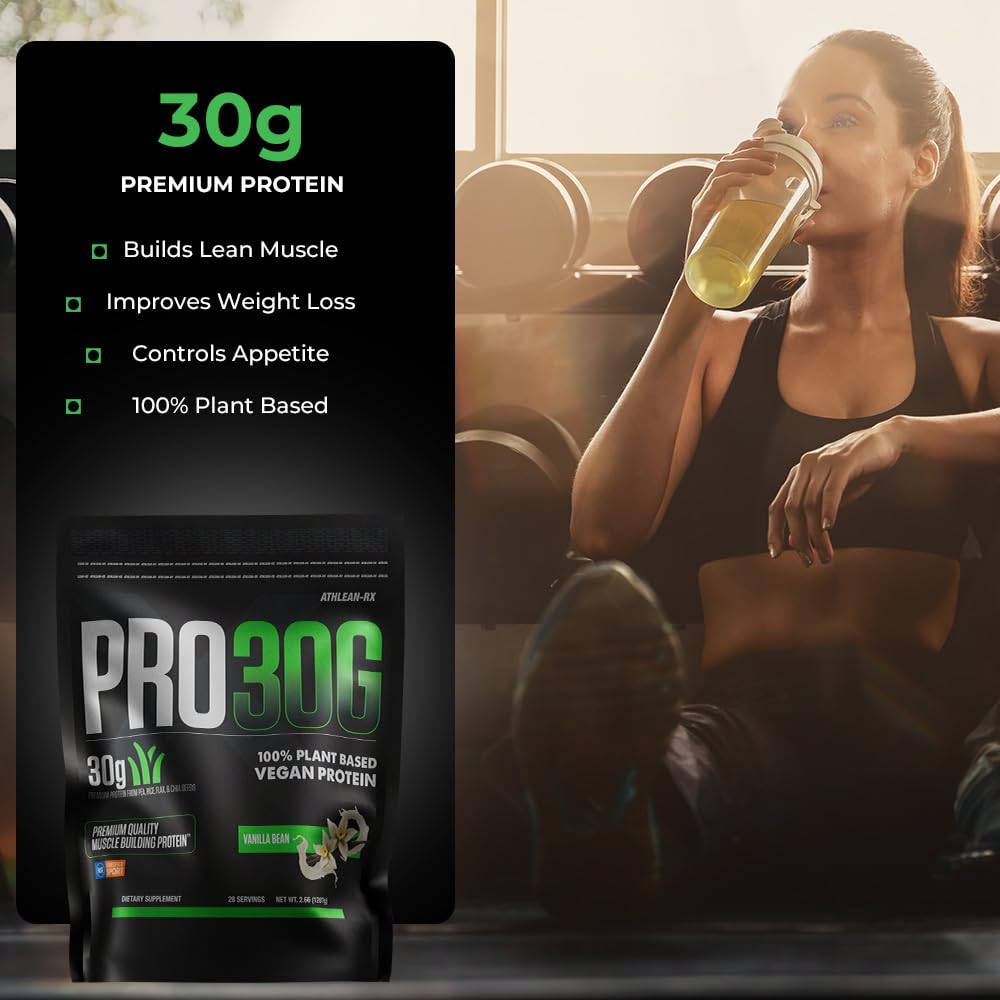ATHLEAN-RX PRO 30G Vegan Protein Powder, 42.56 Servings