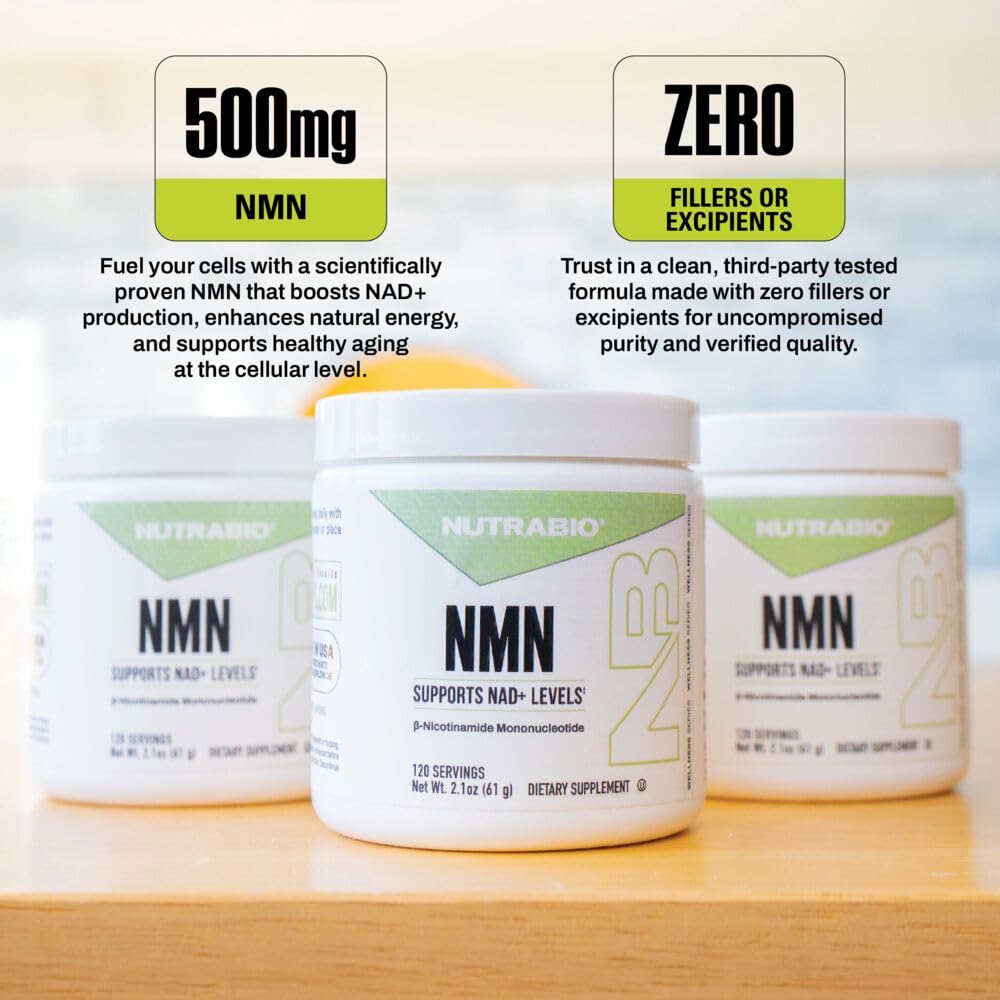 NutraBio NMN Powder 2.1