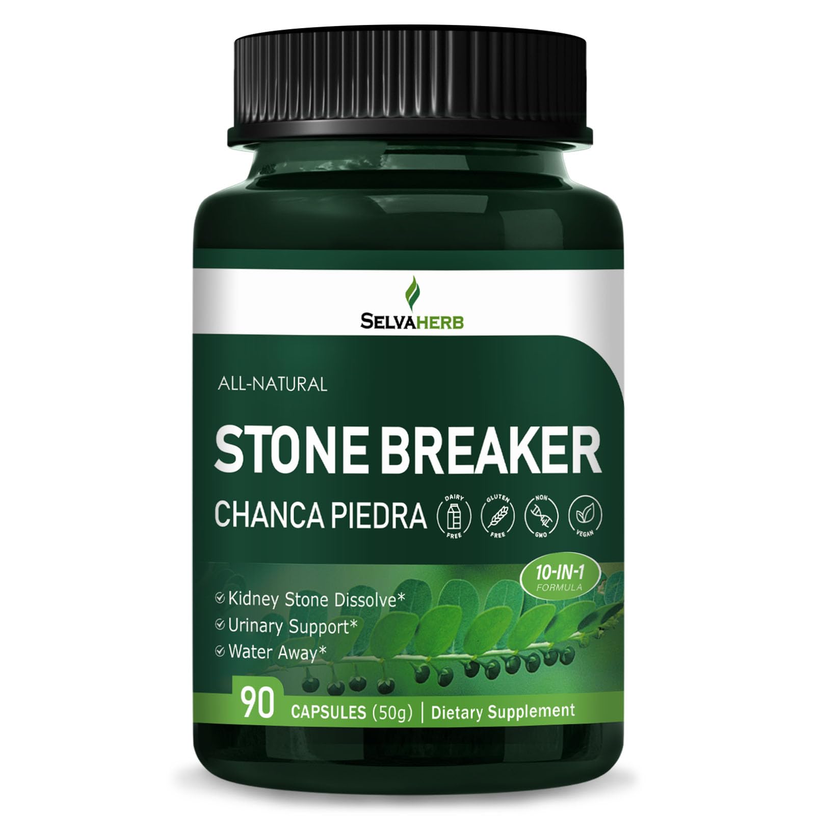 Selvaherb Stone Breaker (Chanca Piedra) Capsules 90
