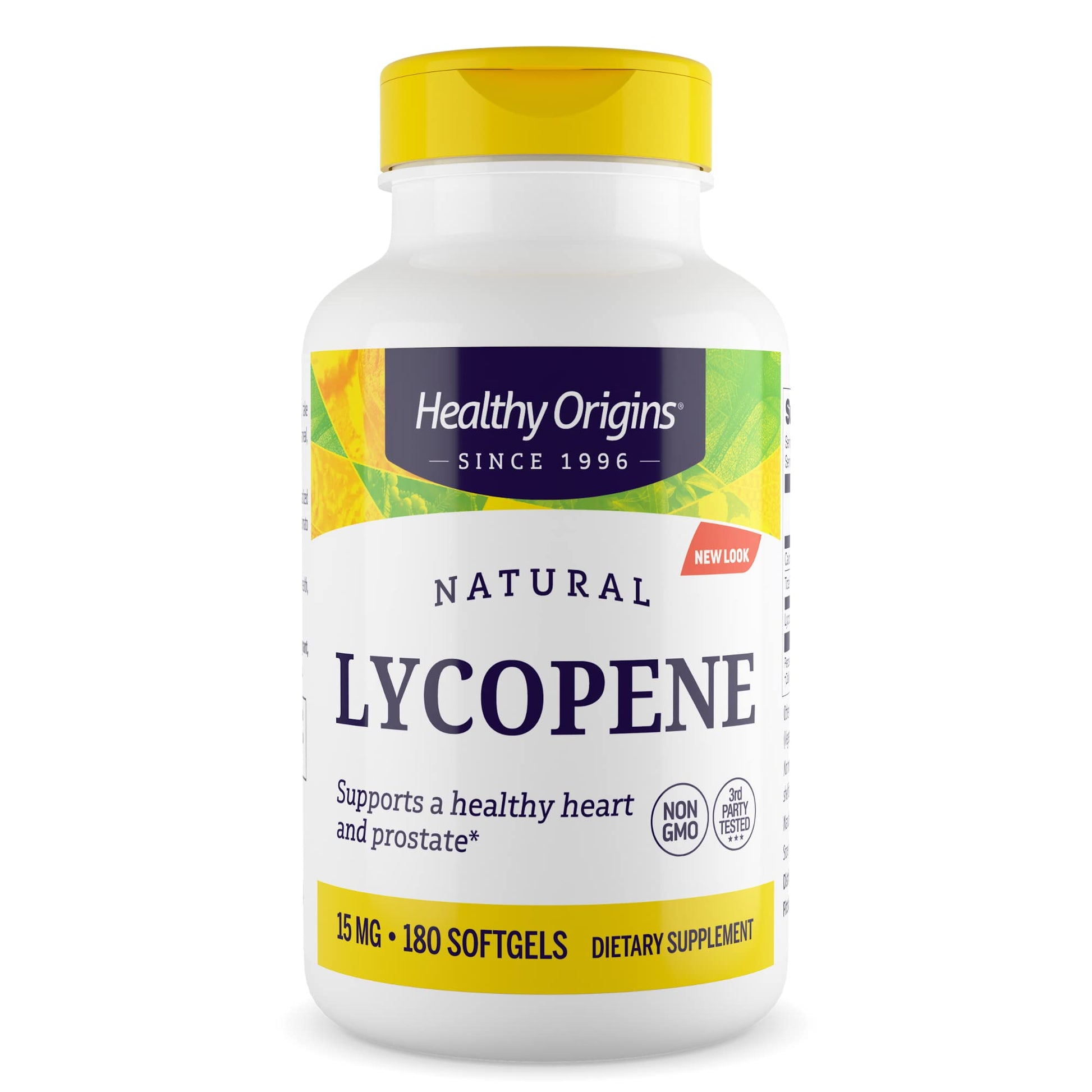 Healthy Origins Lycopene 15 mg Softgels, 180 Count