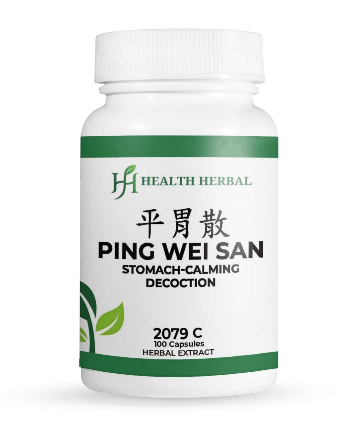 Health Herbal Ping Wei San/Stomach-Calming Decoction 100 Capsules