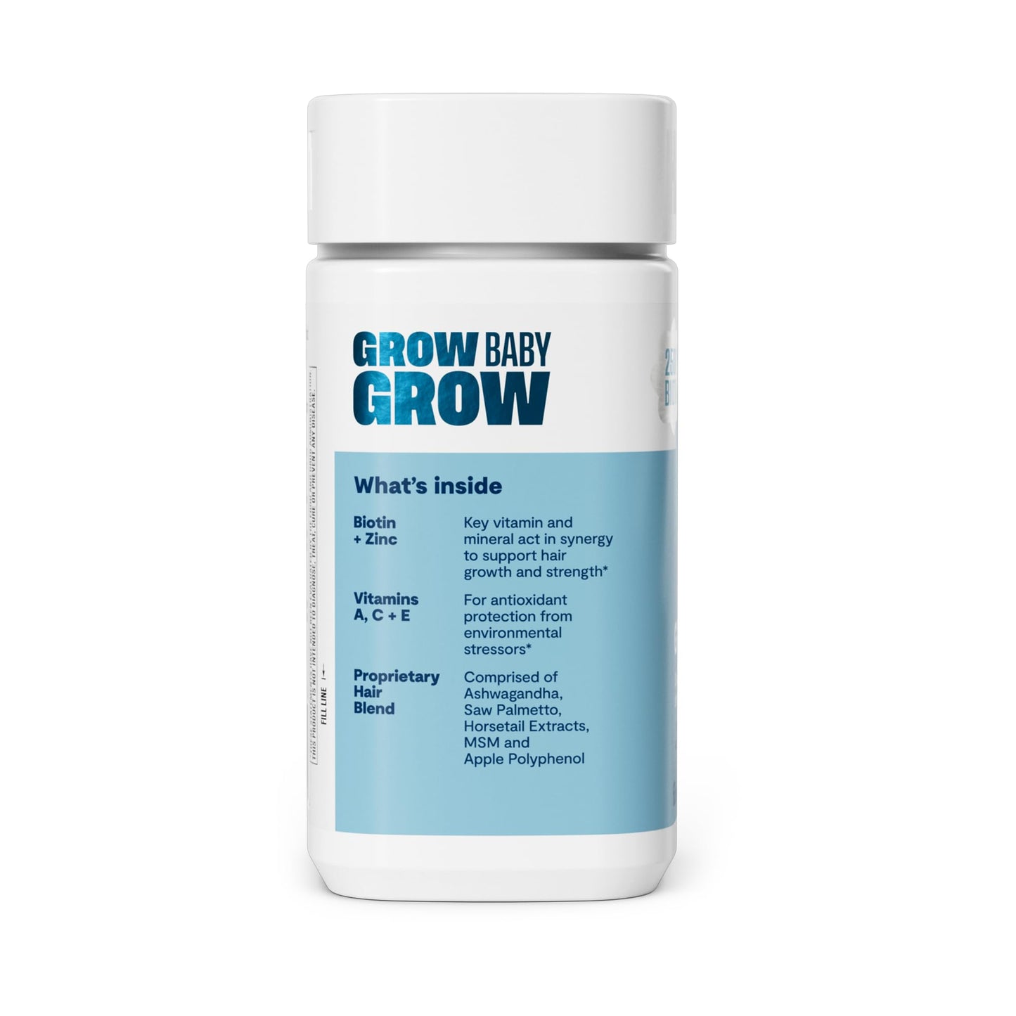 H' Habit Habit Hair Growth Supplement Capsules, 120 Capsules