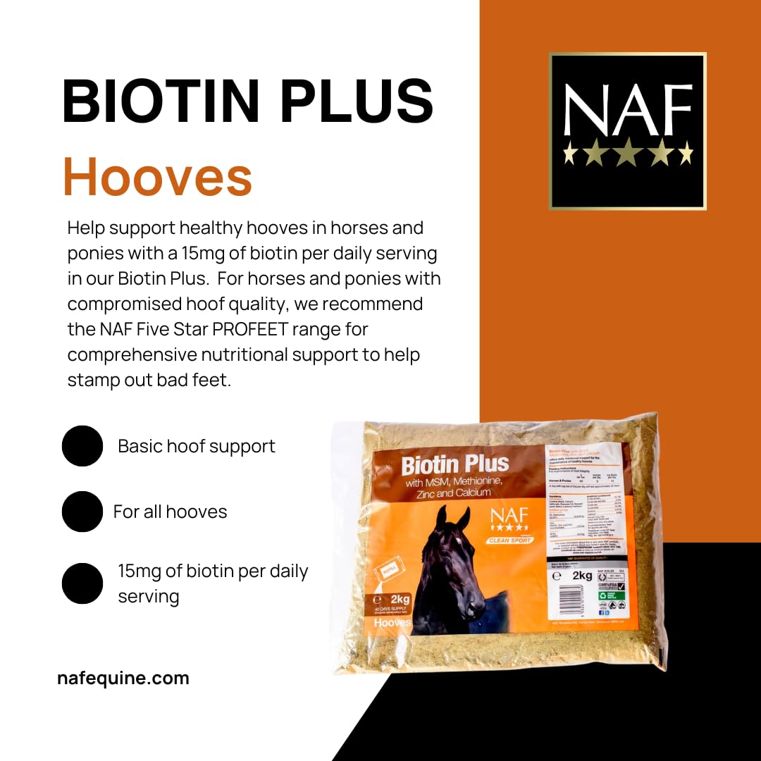 NAF Biotin Plus Powder 2kg Refill