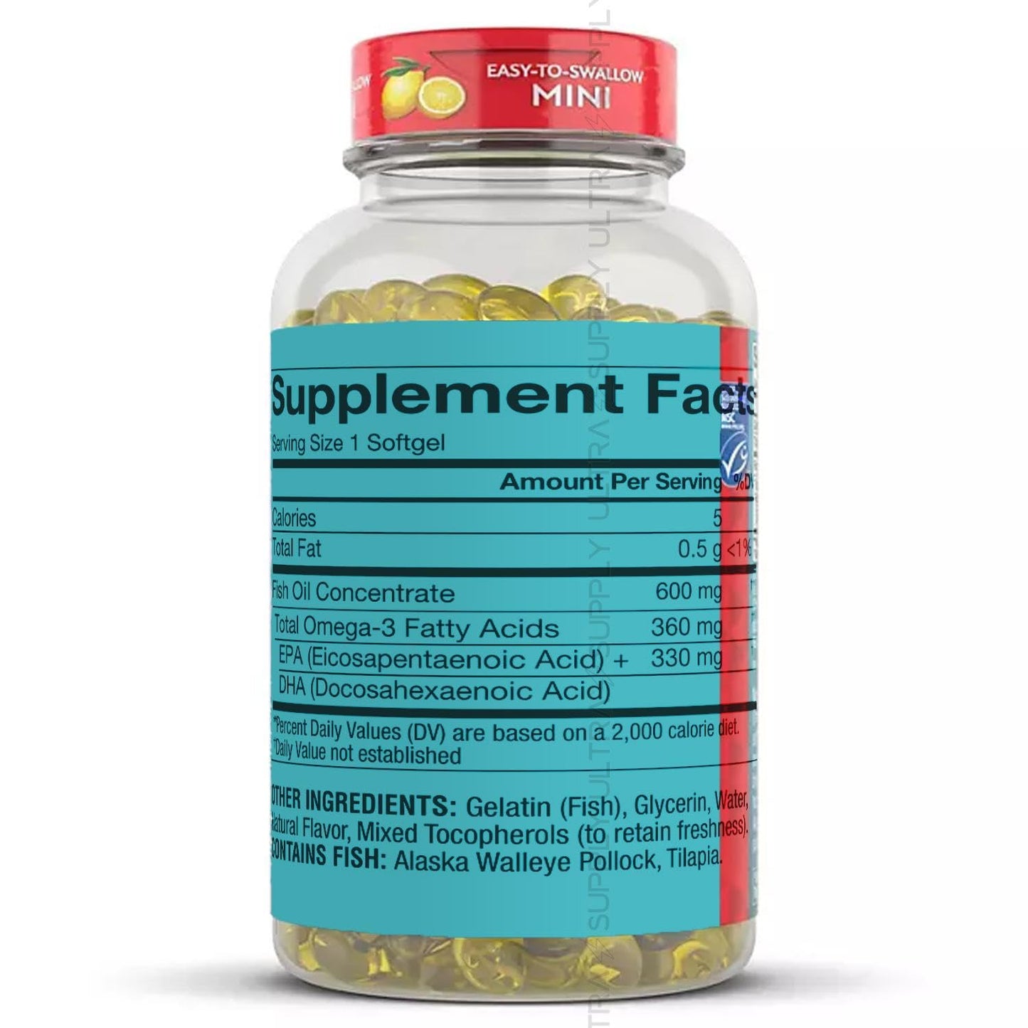 Generic Members Mark Omega-3 Mini Softgel 300 Count