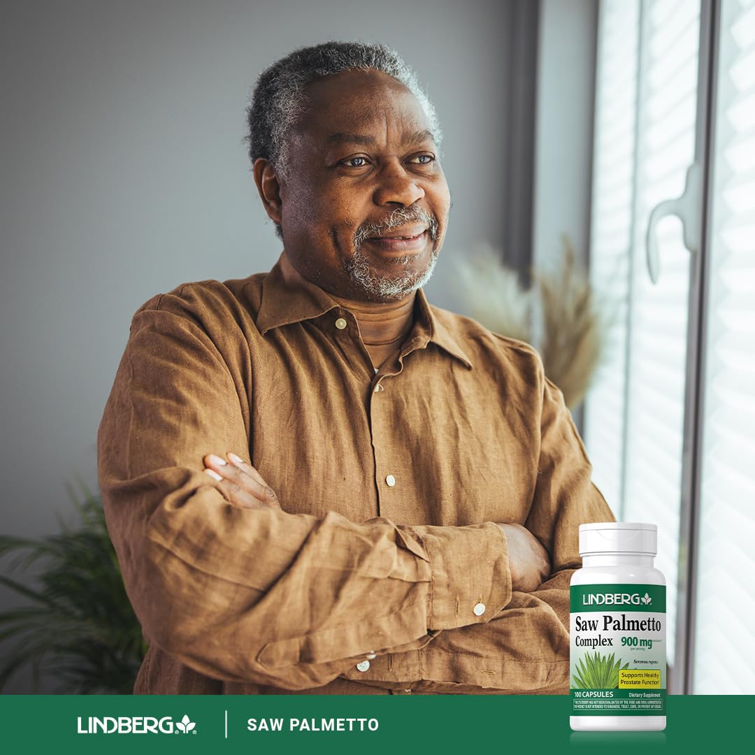 Lindberg Saw Palmetto Complex Capsule, 100 Capsules