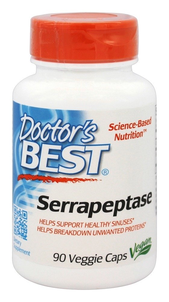 Doctor's Best Serrapeptase Capsule, 90 Capsules