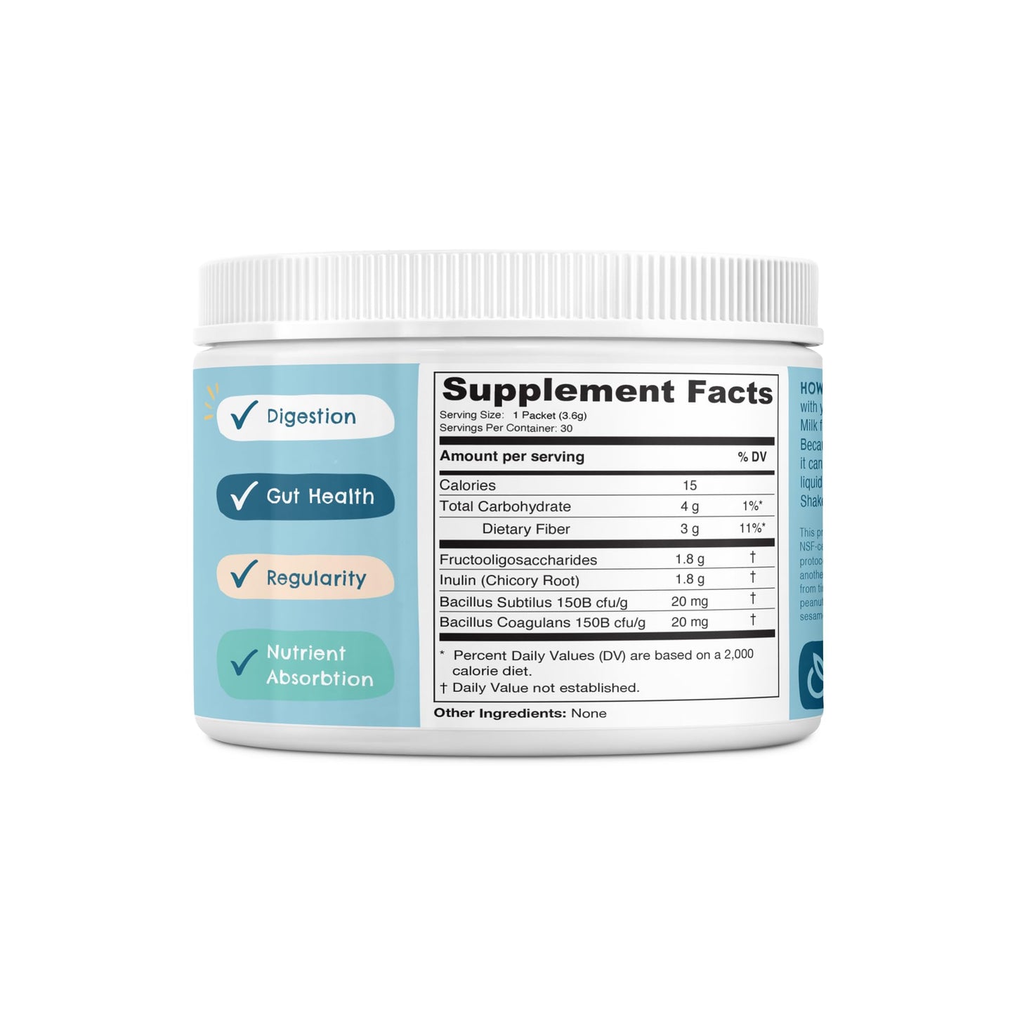 Nurished Super Pooper for Kids & Toddlers Powder 30 Servings